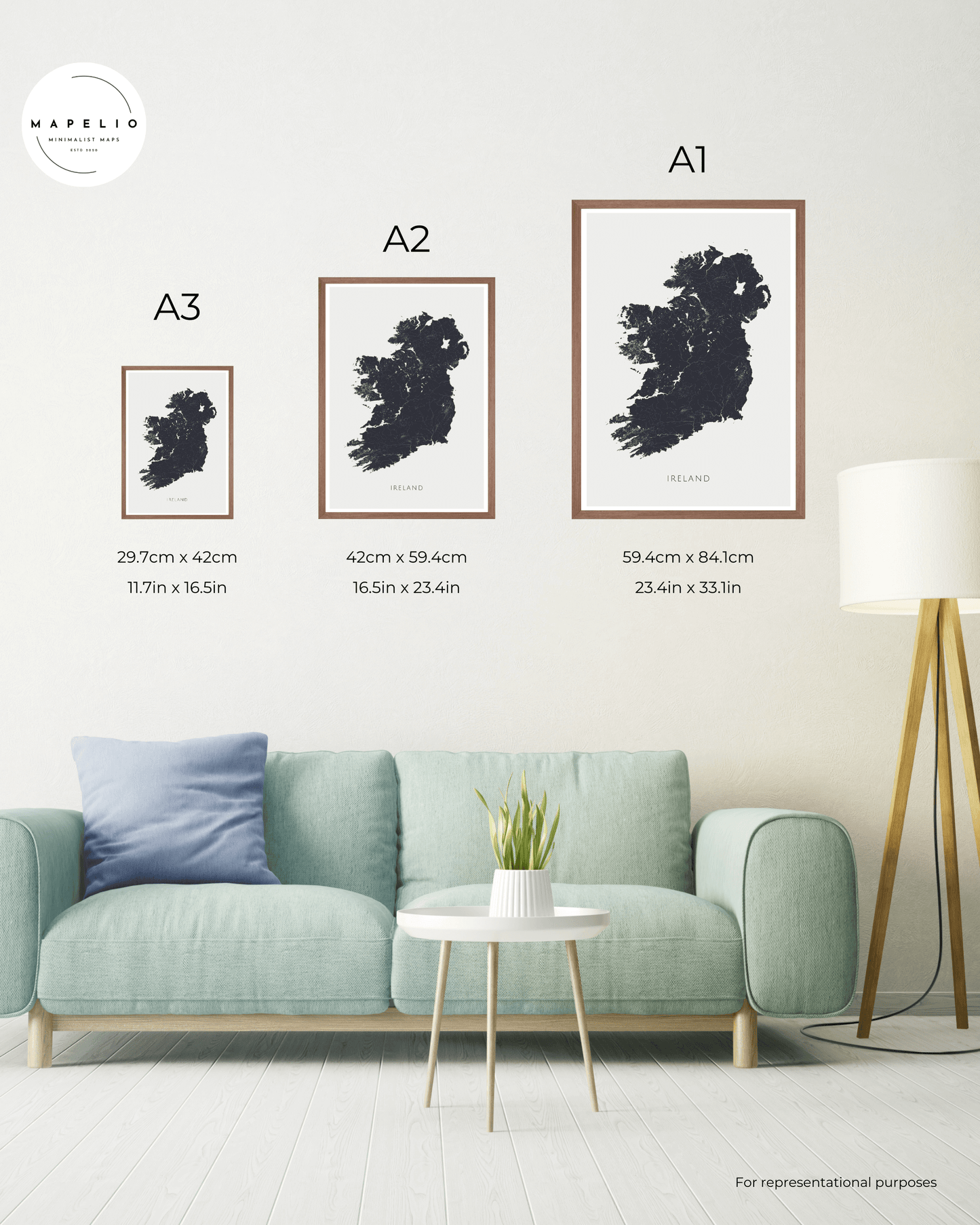 Ireland - Fine Art Map