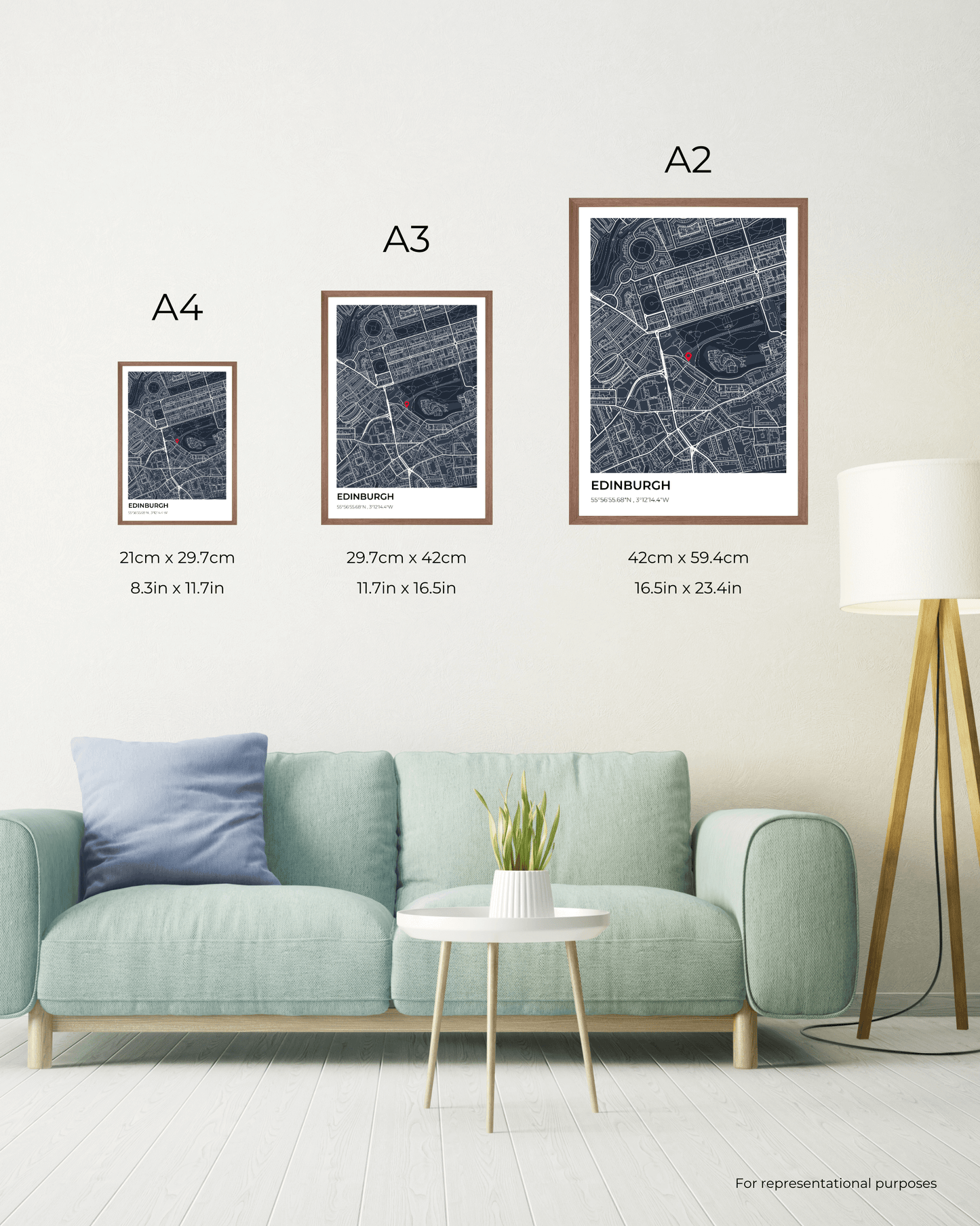 Personalised Map of Edinburgh