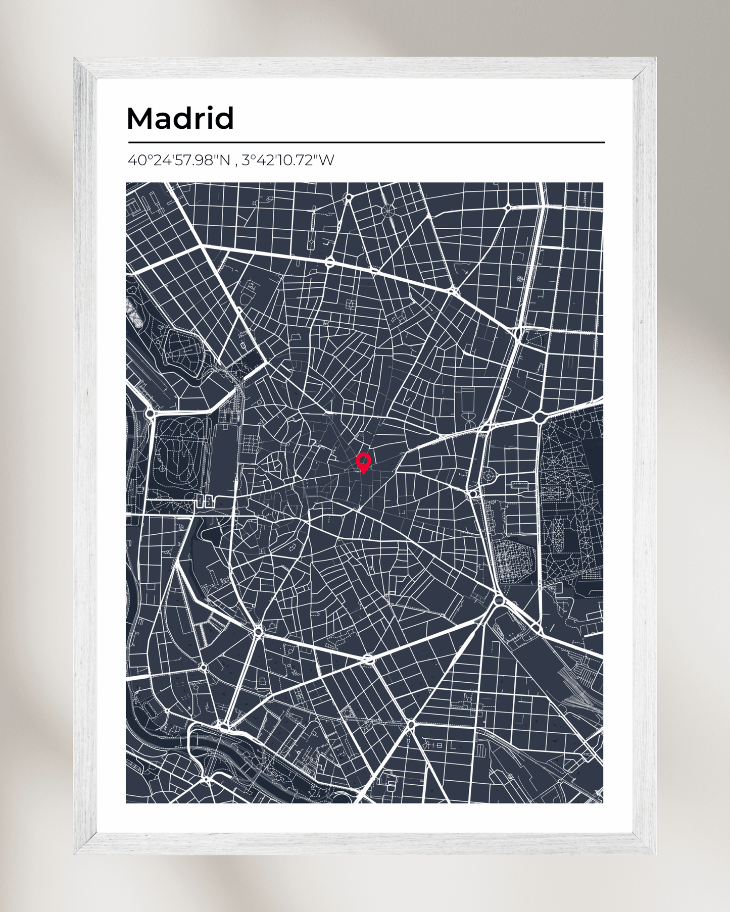 Personalised Map of Madrid