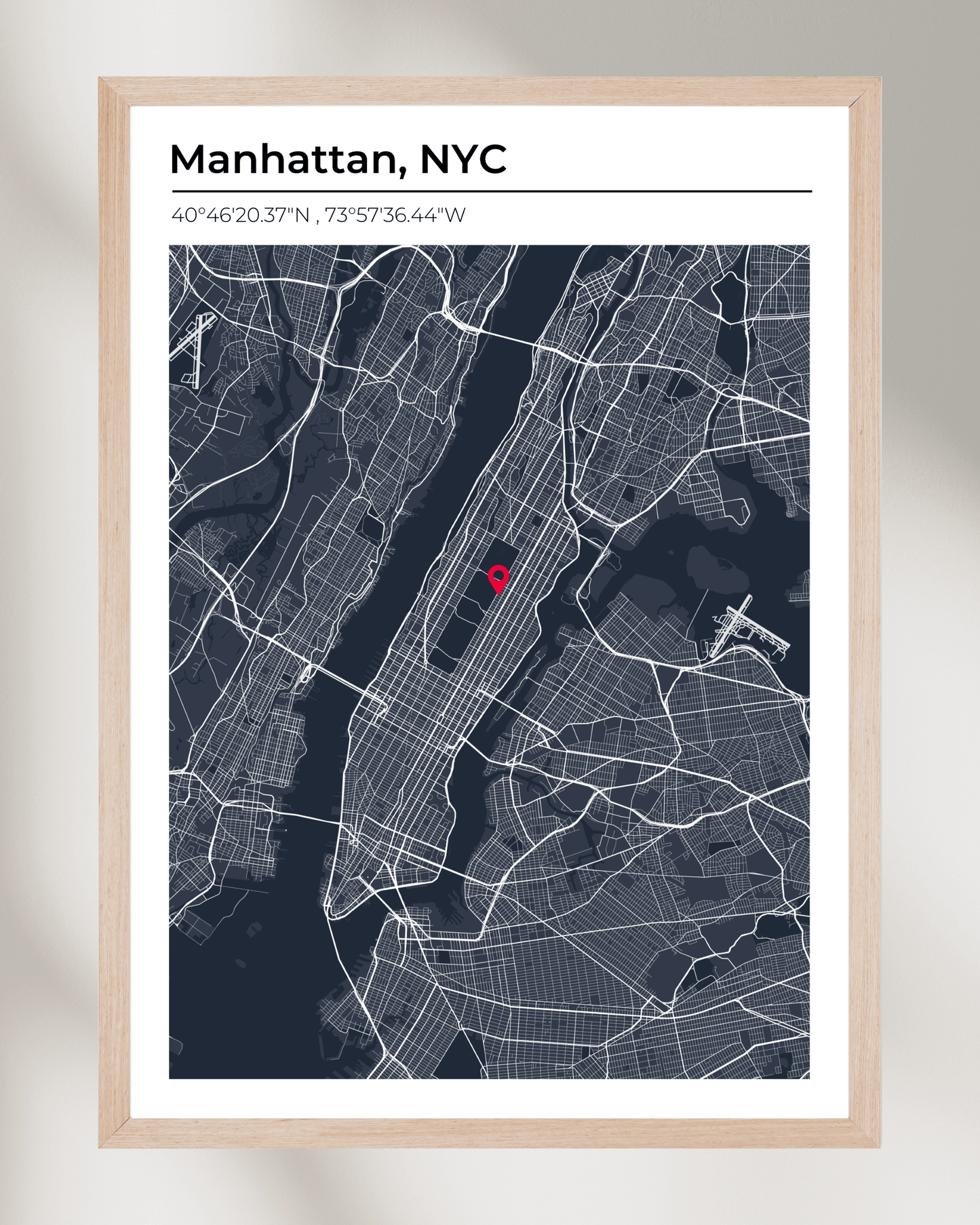 Personalised Map of New York