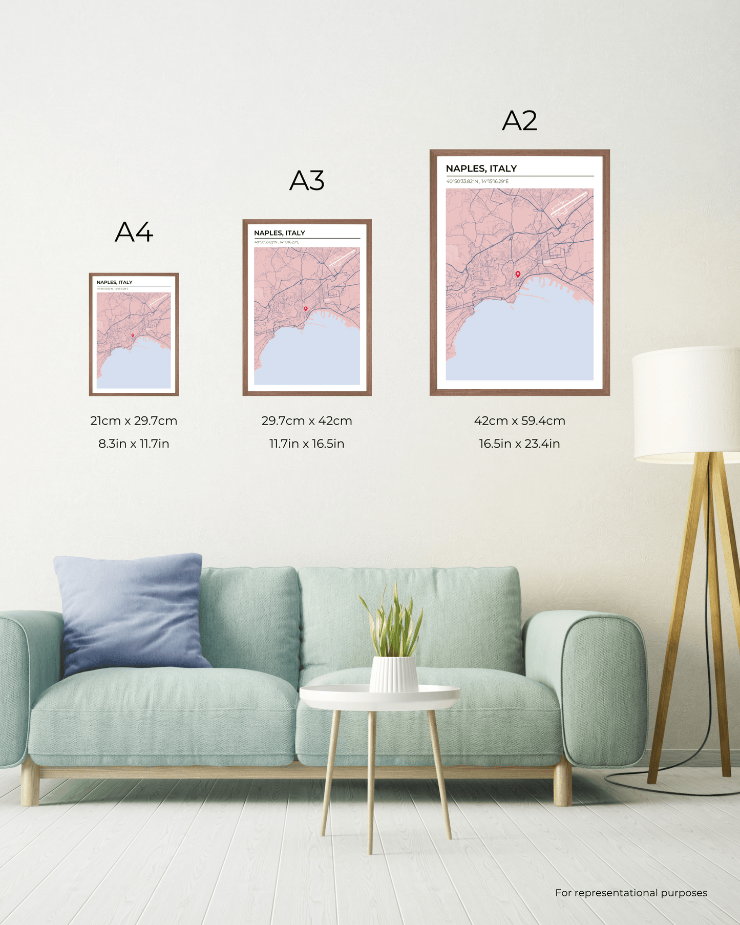 Personalised Map of Naples