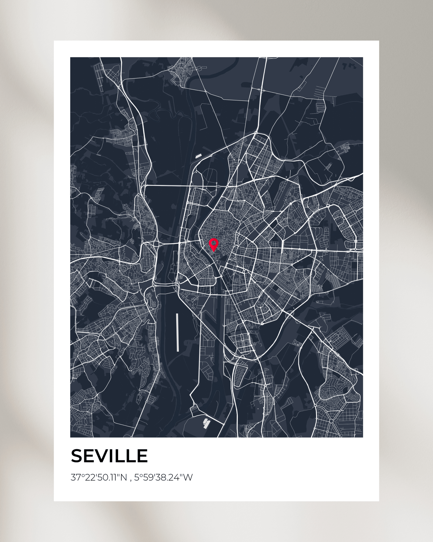 Personalised Map of Seville