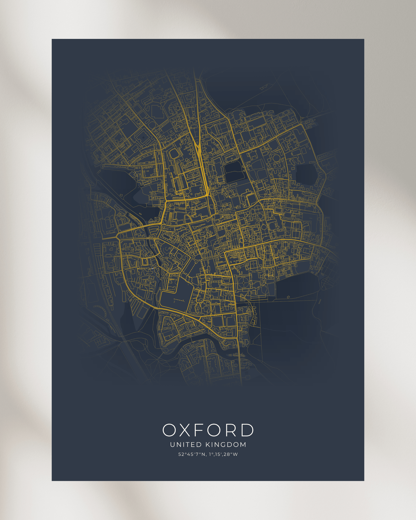 Personalised Location Map Posters - Customised Map Gifts