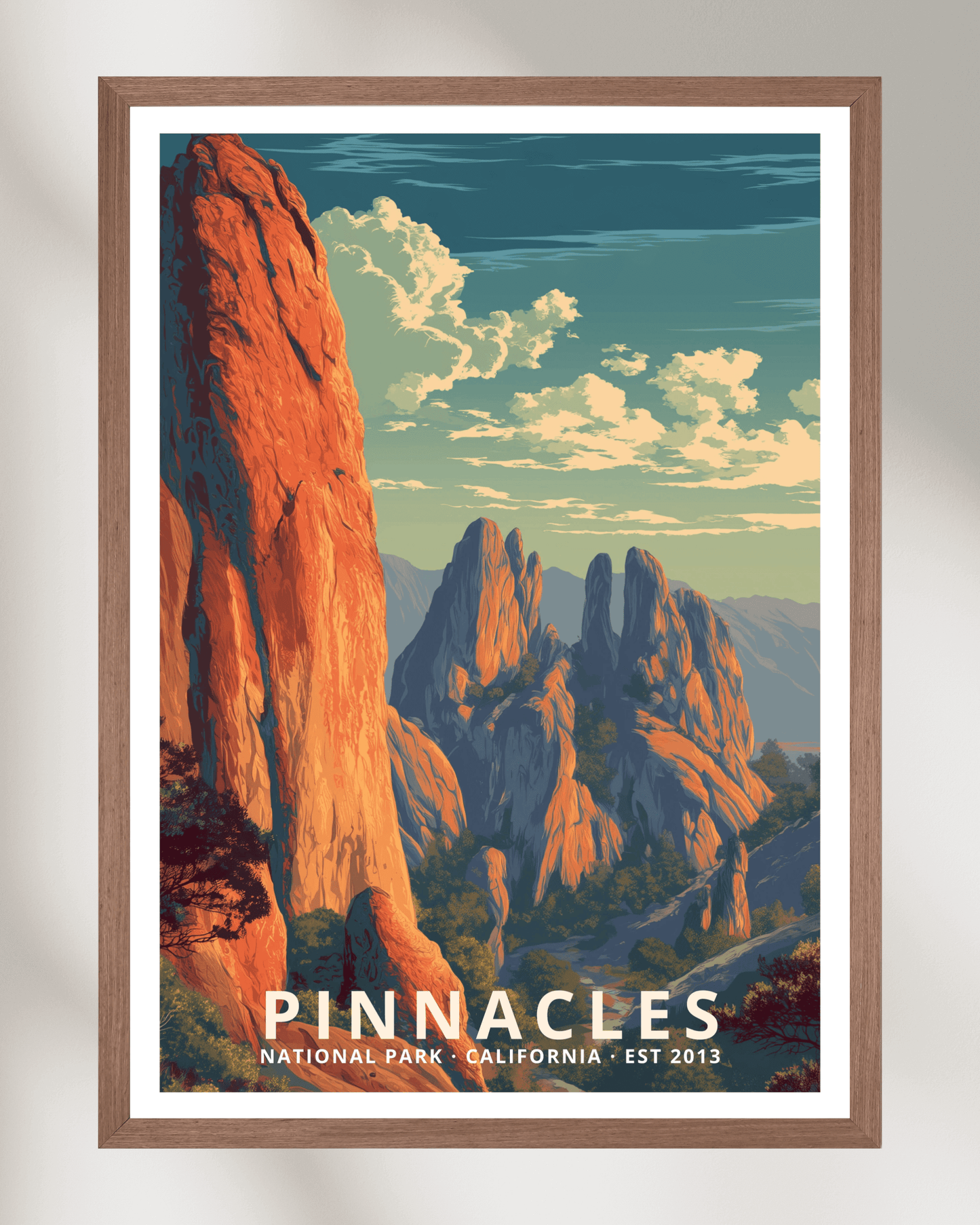 Pinnacles National Park Poster - California, USA
