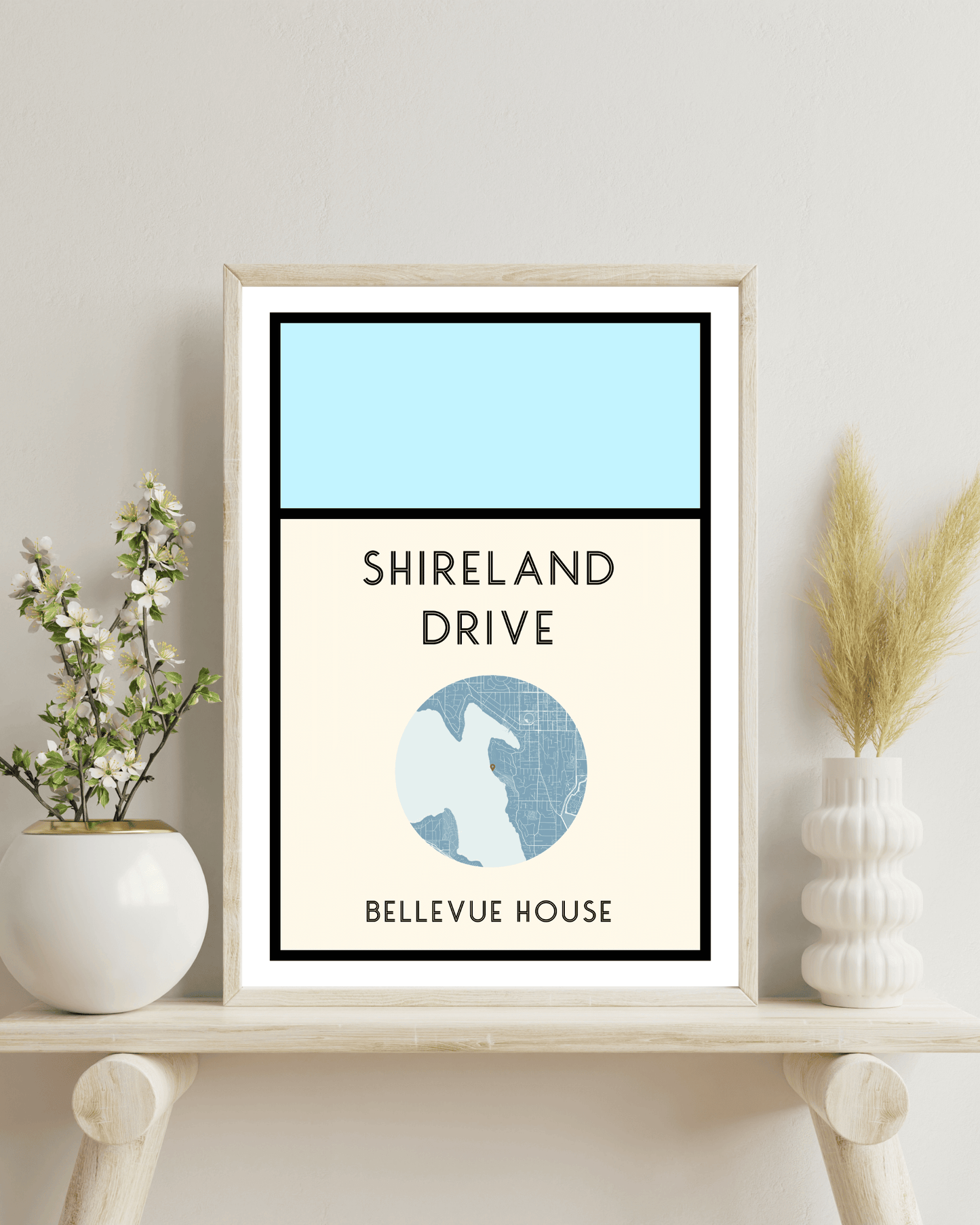 Personalised Street Name Prints