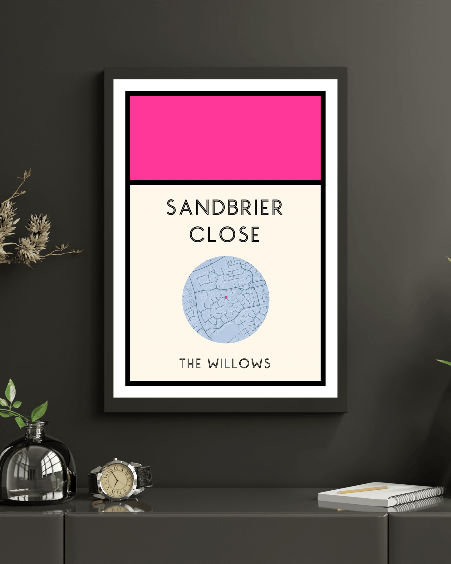 Personalised Street Name Prints