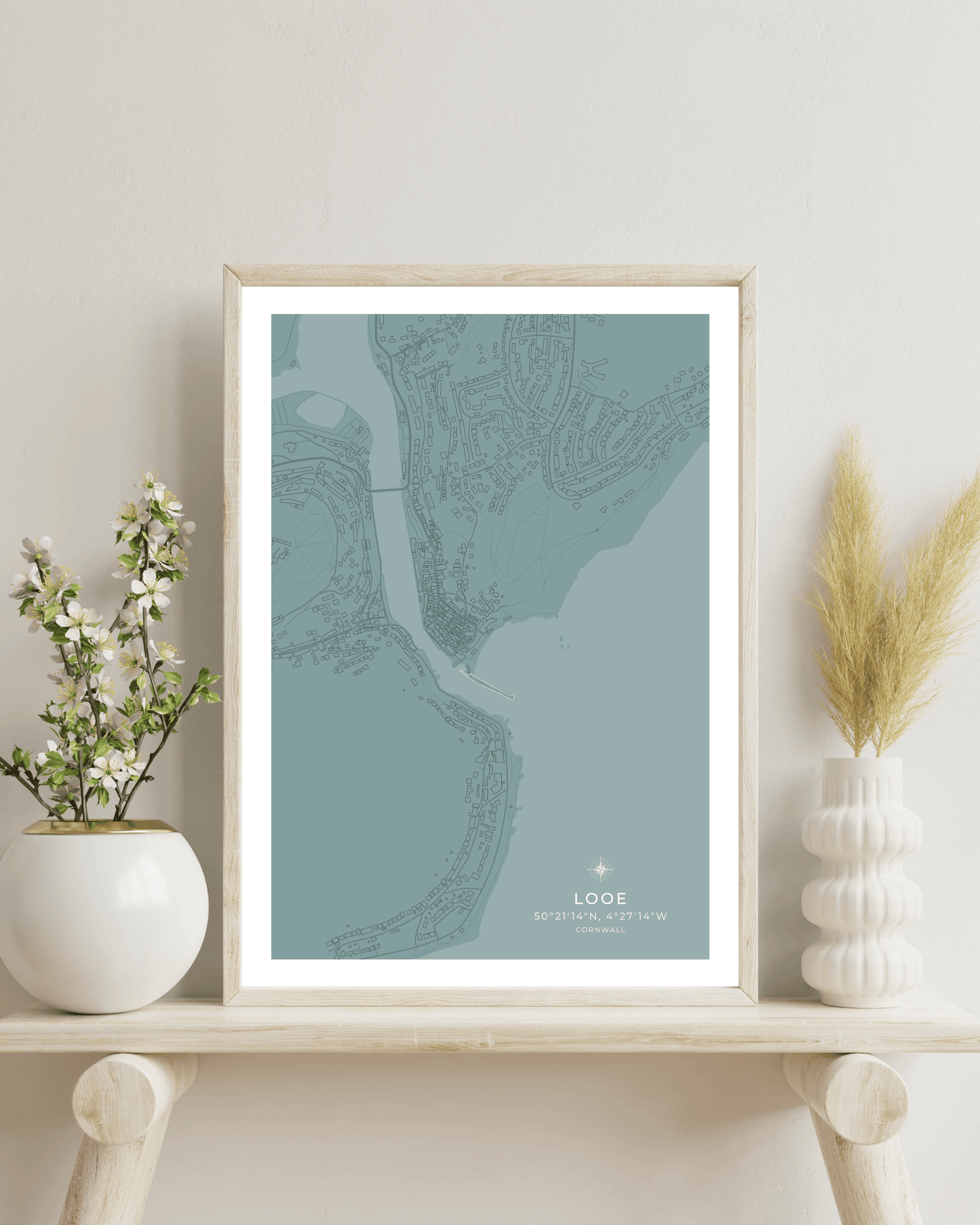 Coastal Map of Looe - Seagrass