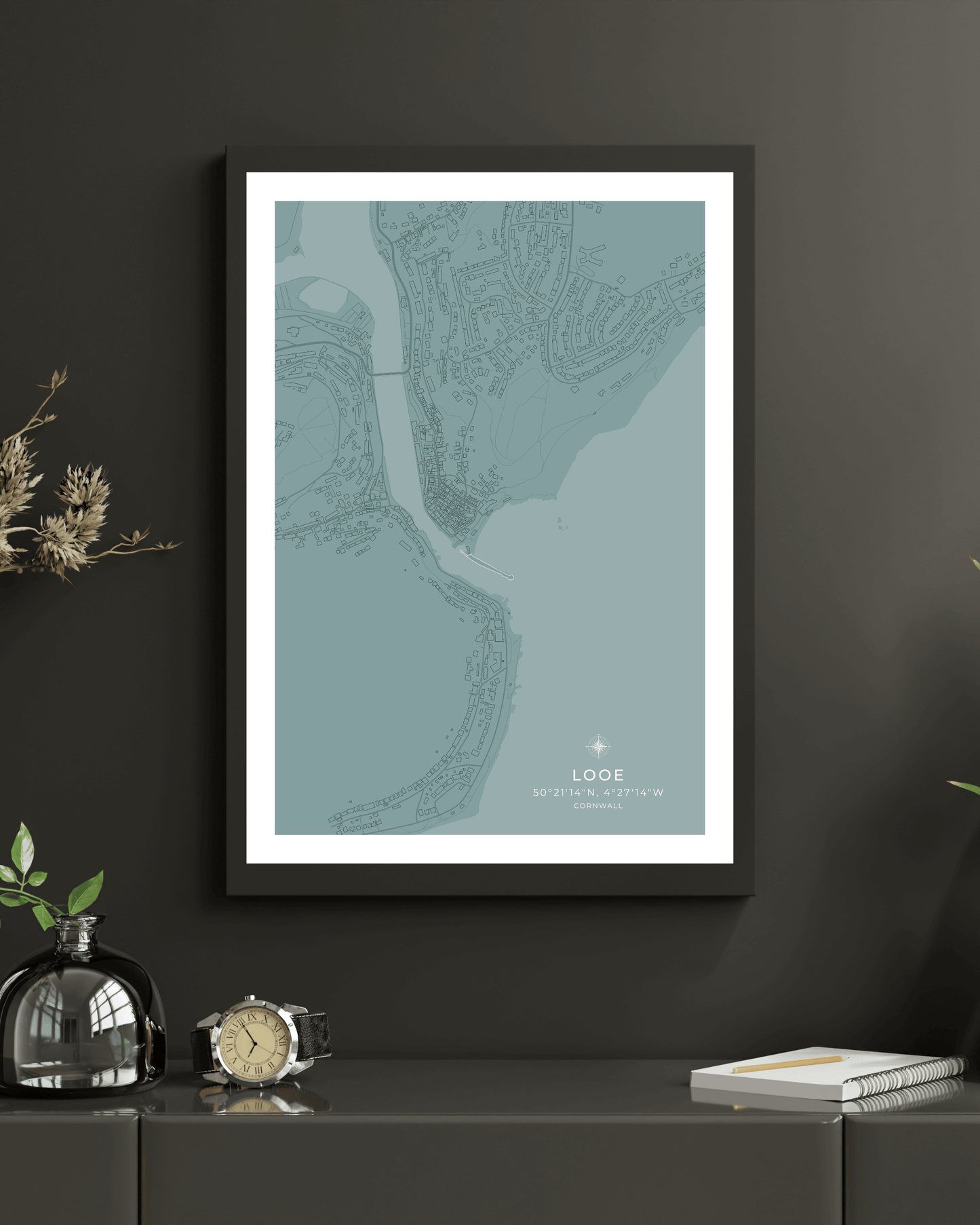 Coastal Map of Looe - Seagrass