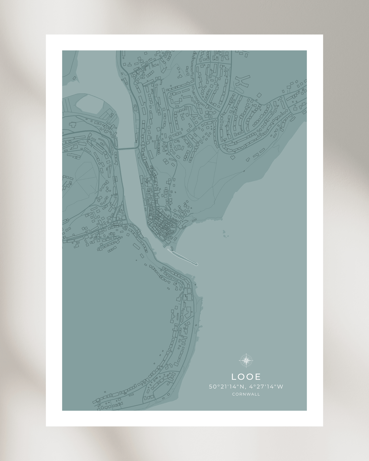 Coastal Map of Looe - Seagrass