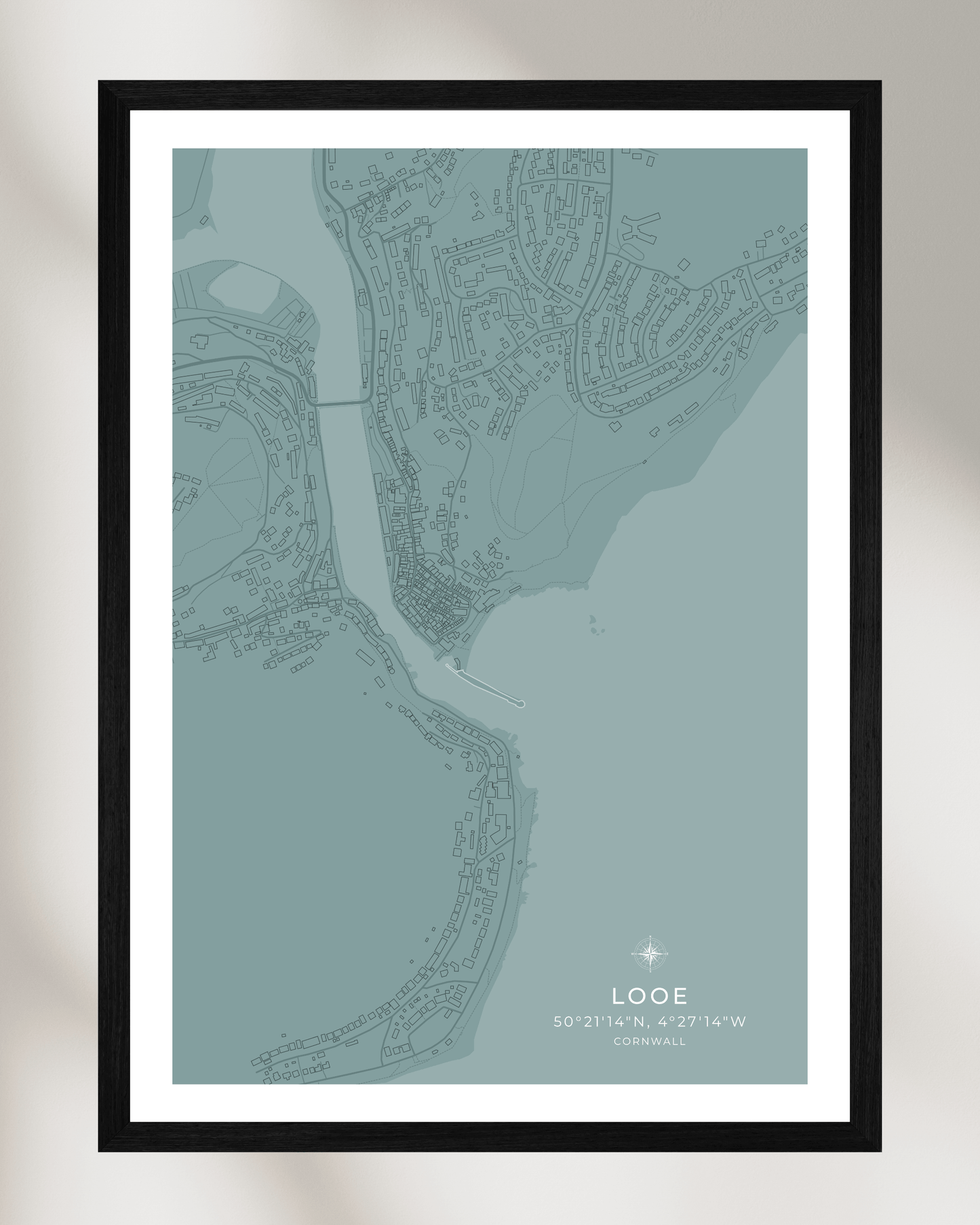 Coastal Map of Looe - Seagrass