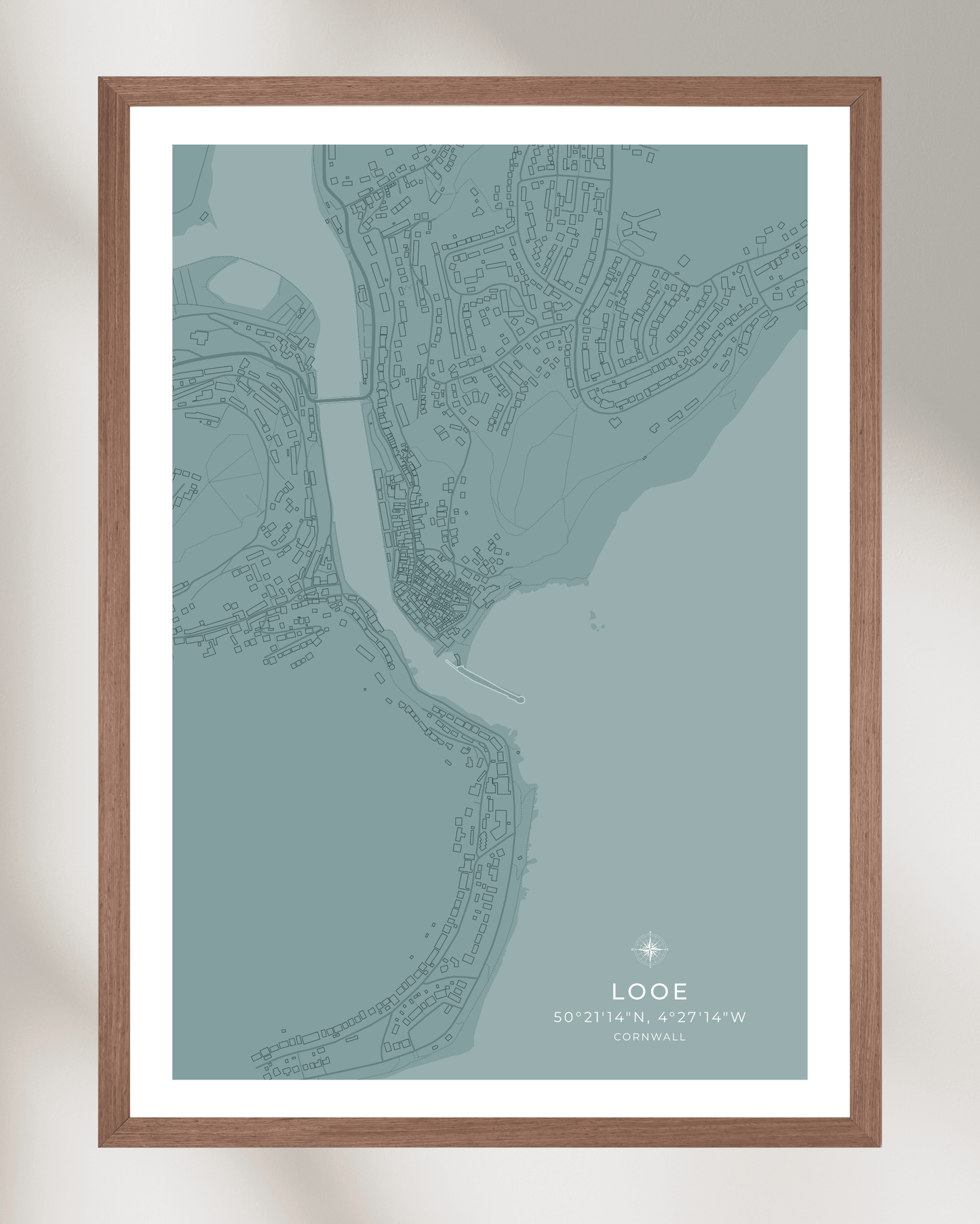 Coastal Map of Looe - Seagrass