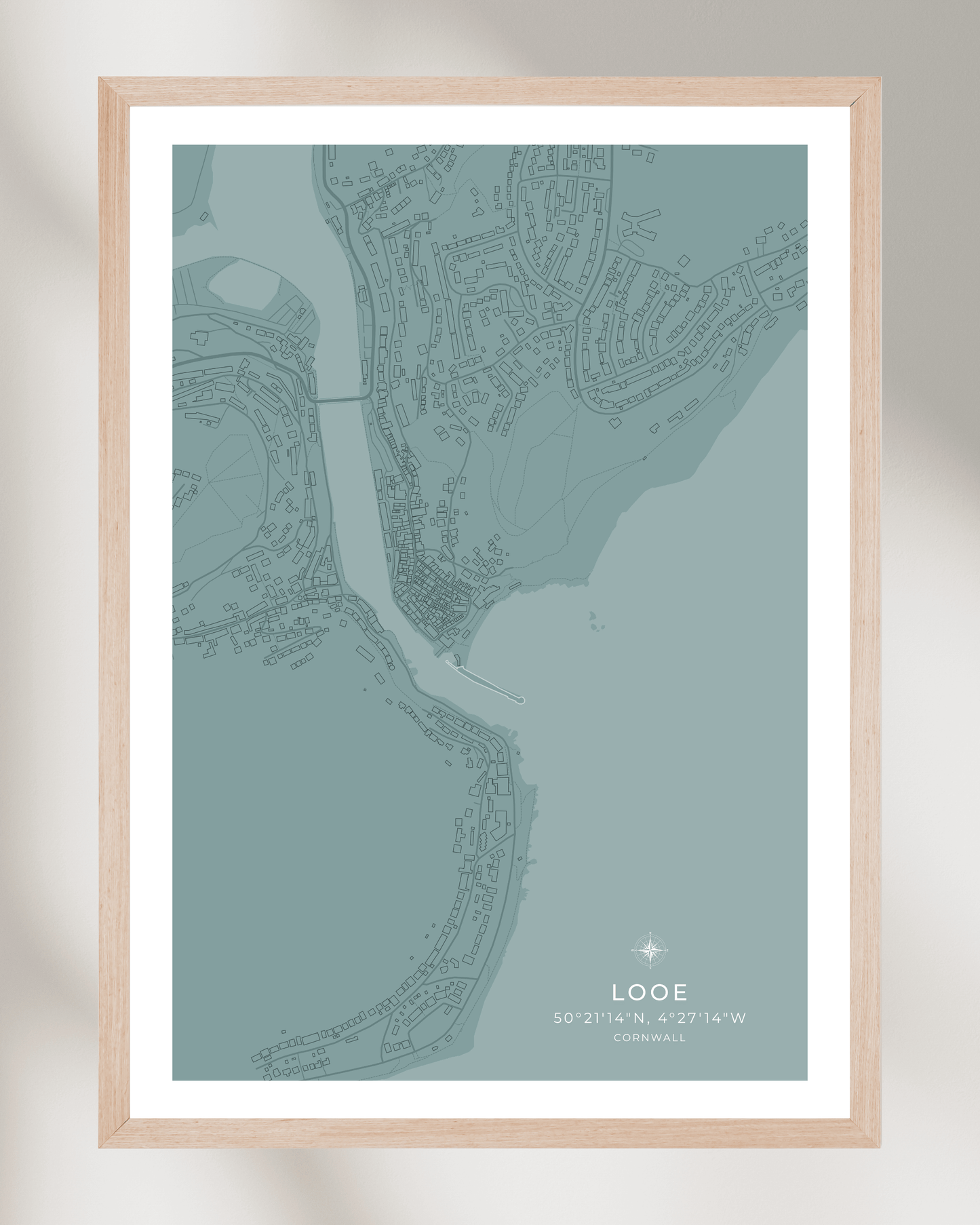 Coastal Map of Looe - Seagrass