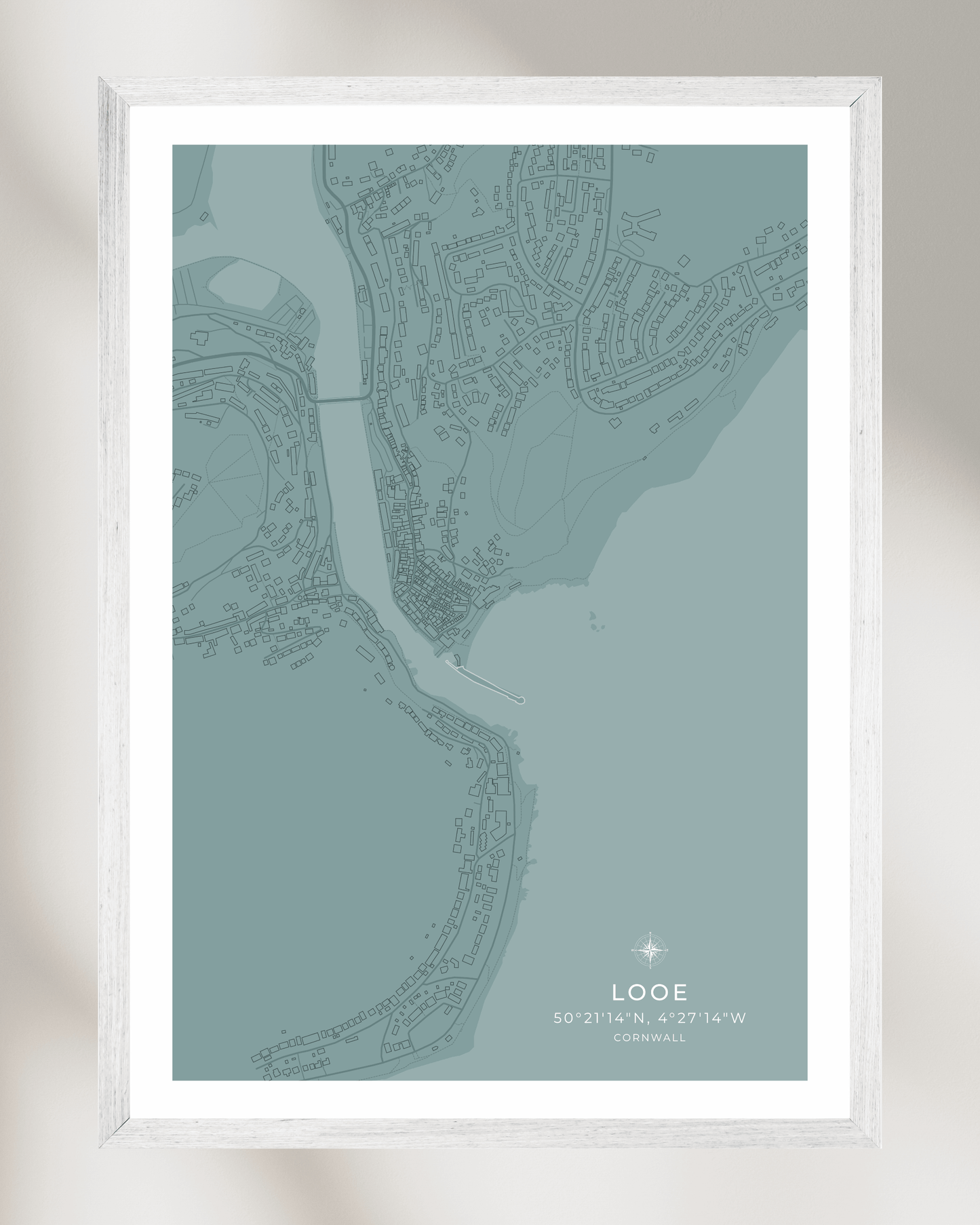 Coastal Map of Looe - Seagrass