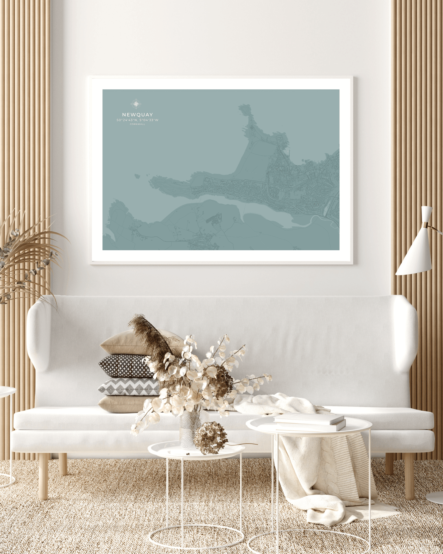 Coastal Map of Newquay - Seagrass