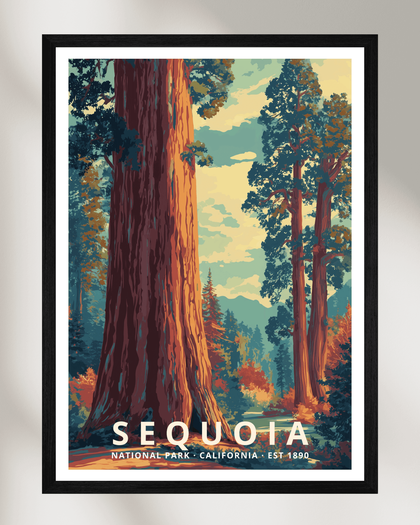 Sequoia National Park Poster - California, USA