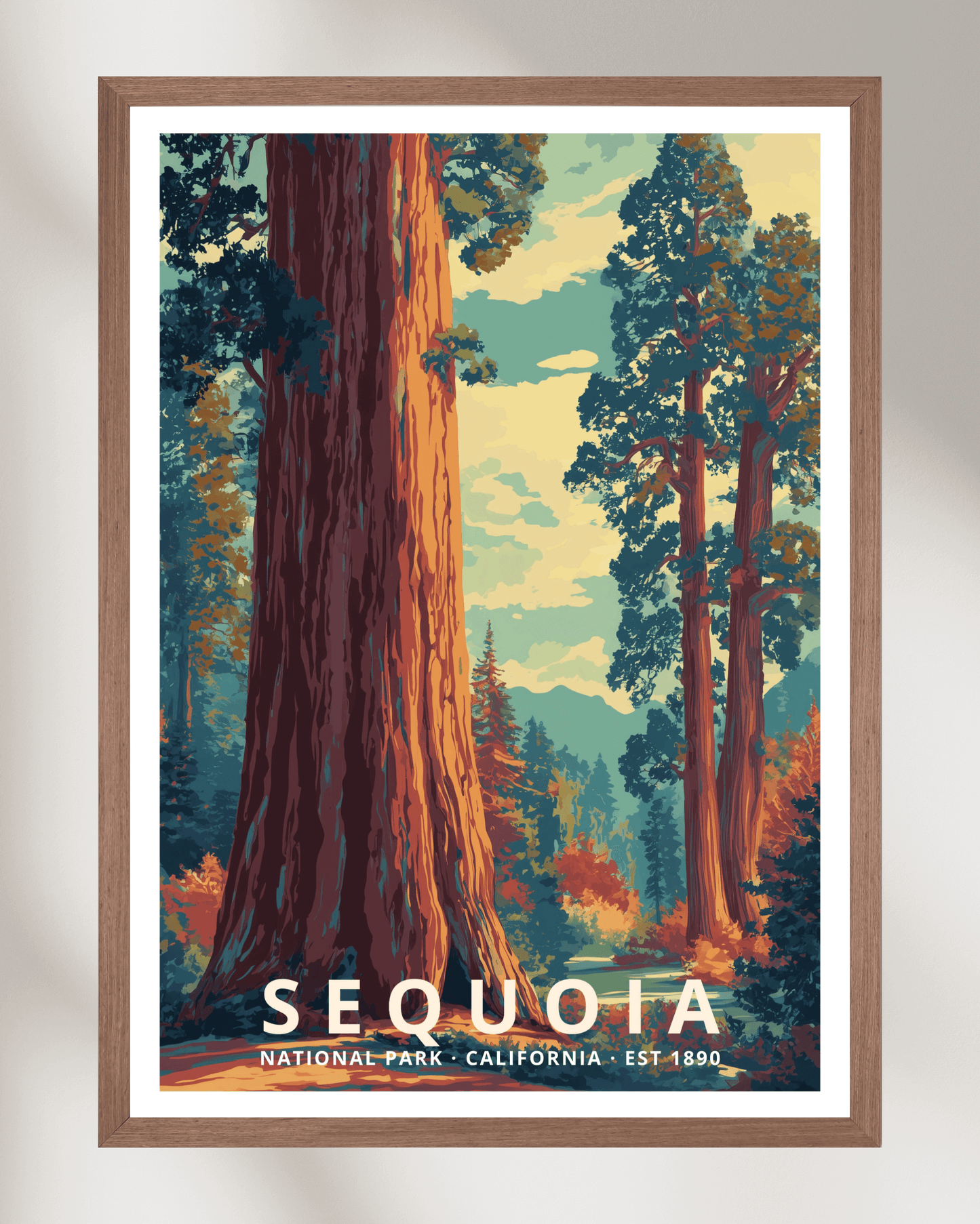 Sequoia National Park Poster - California, USA