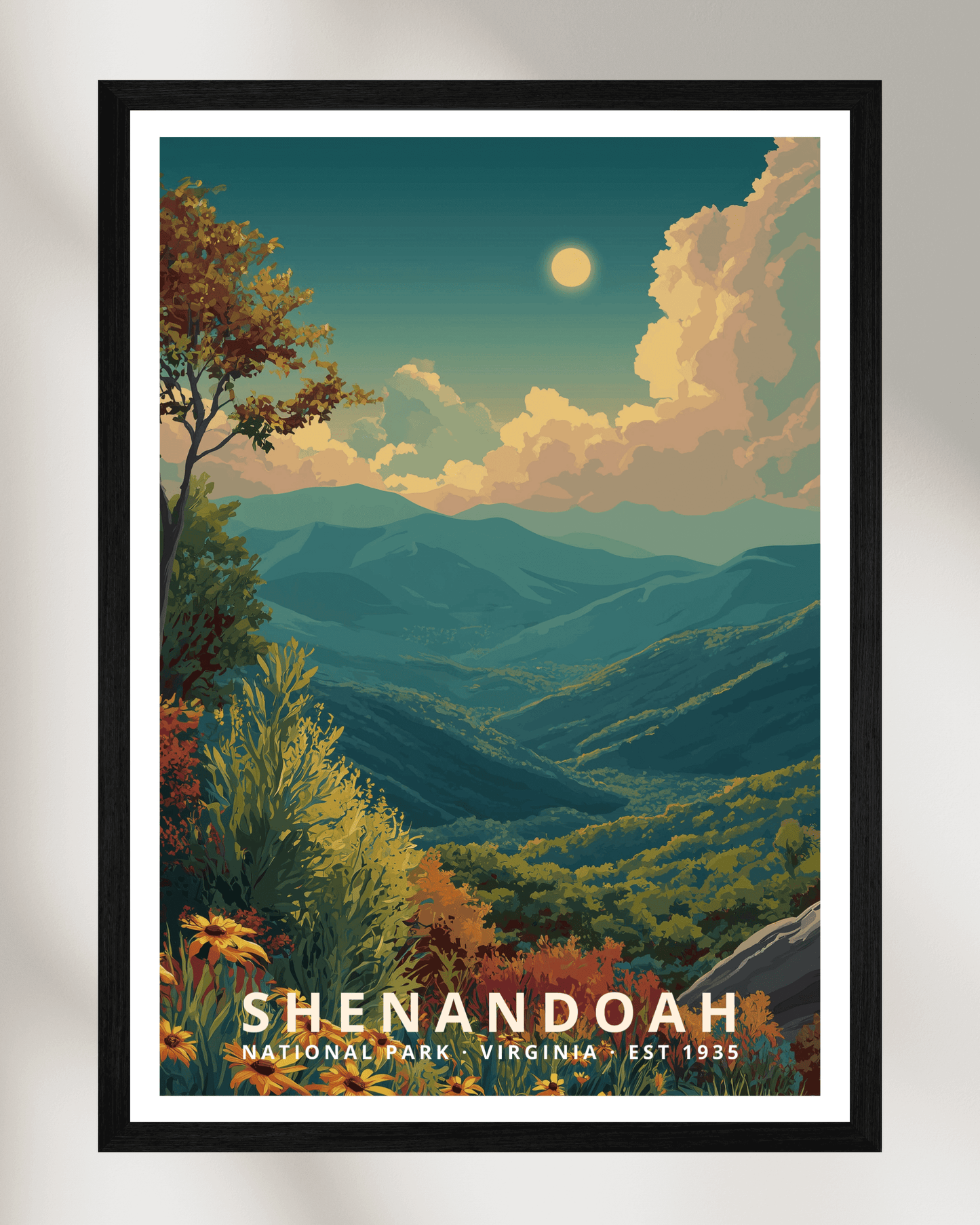 Shenandoah National Park Poster - Virginia, USA