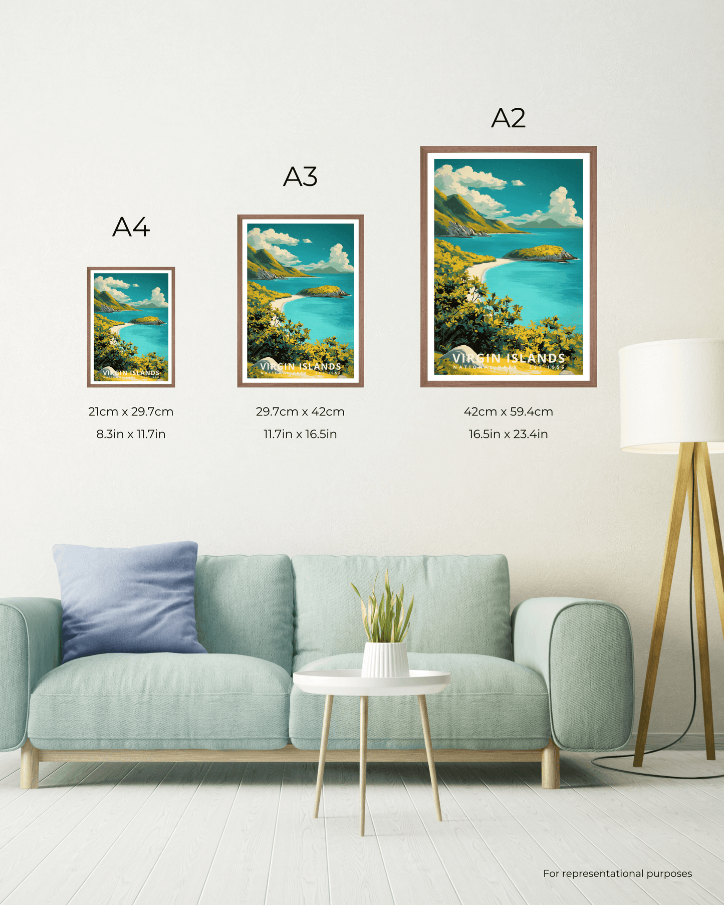 Virgin Islands National Park Poster - USVI