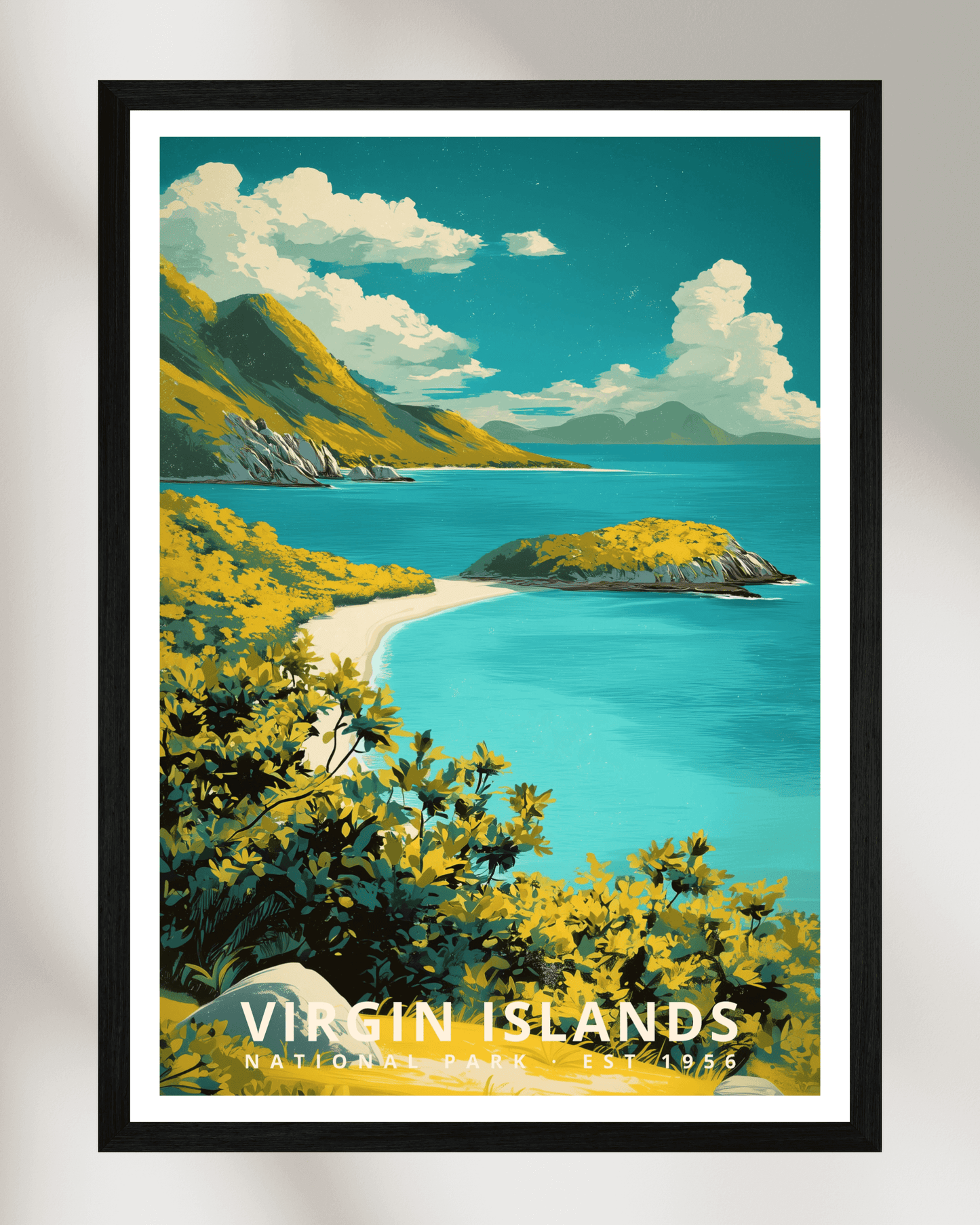 Virgin Islands National Park Poster - USVI