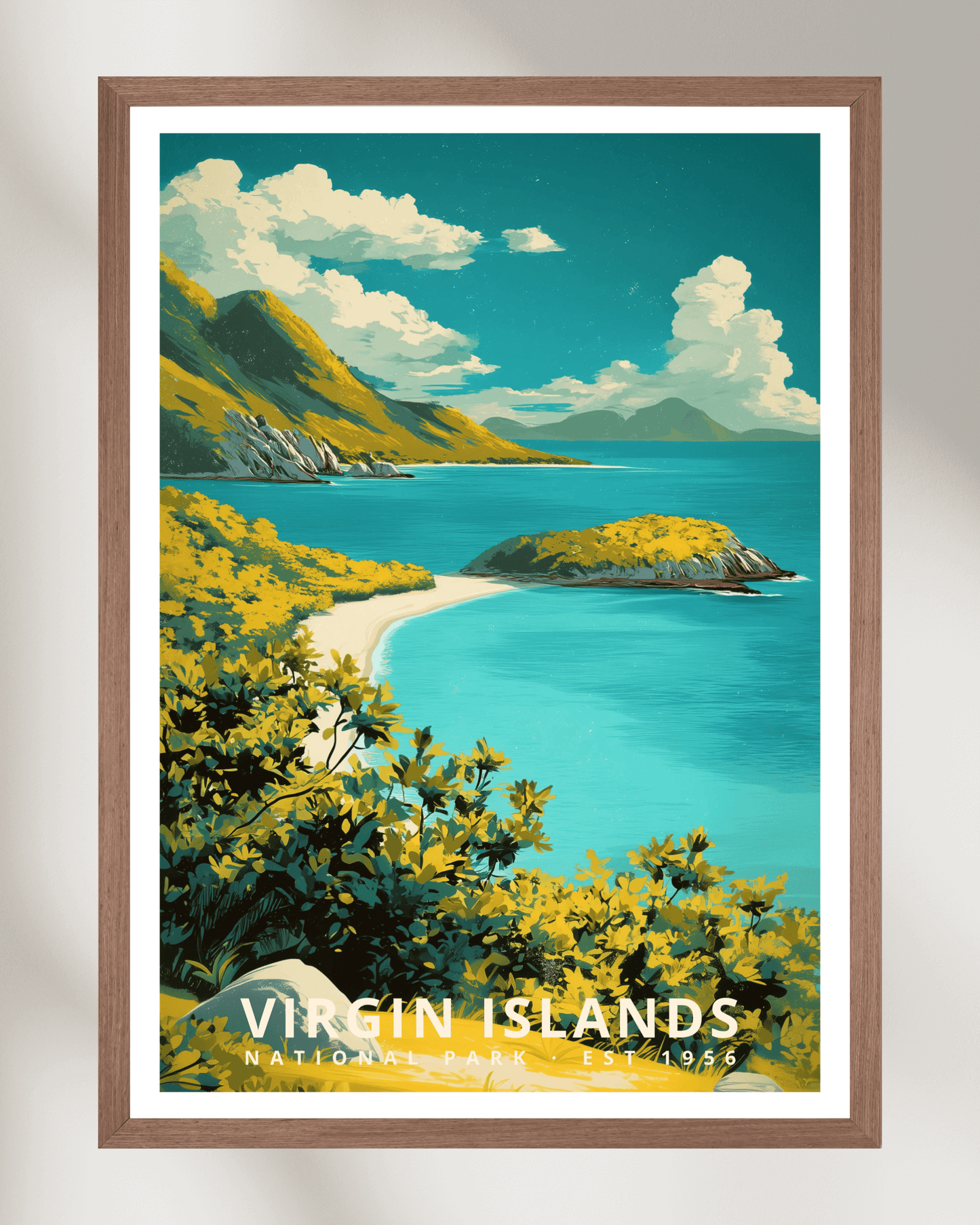 Virgin Islands National Park Poster - USVI