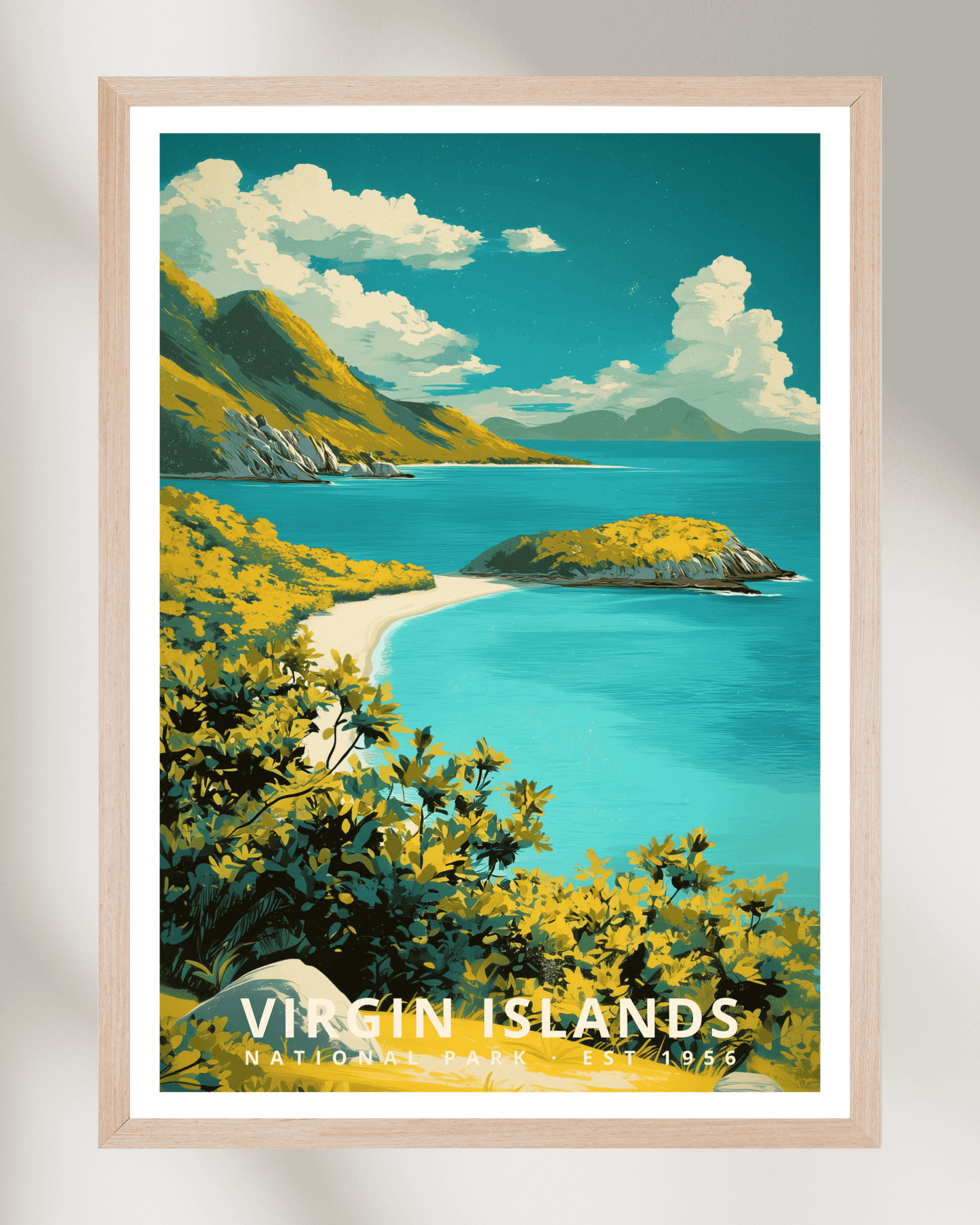 Virgin Islands National Park Poster - USVI