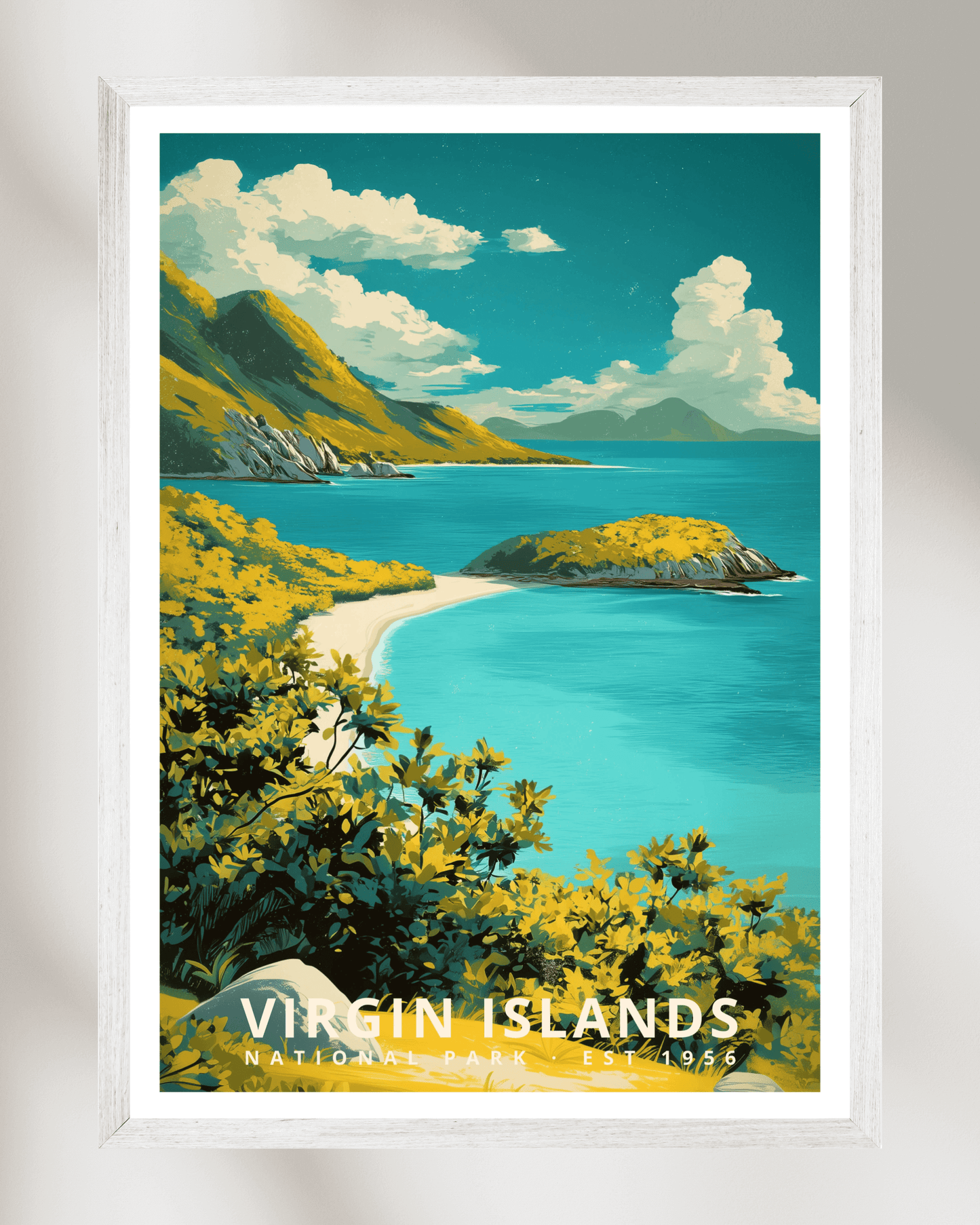 Virgin Islands National Park Poster - USVI