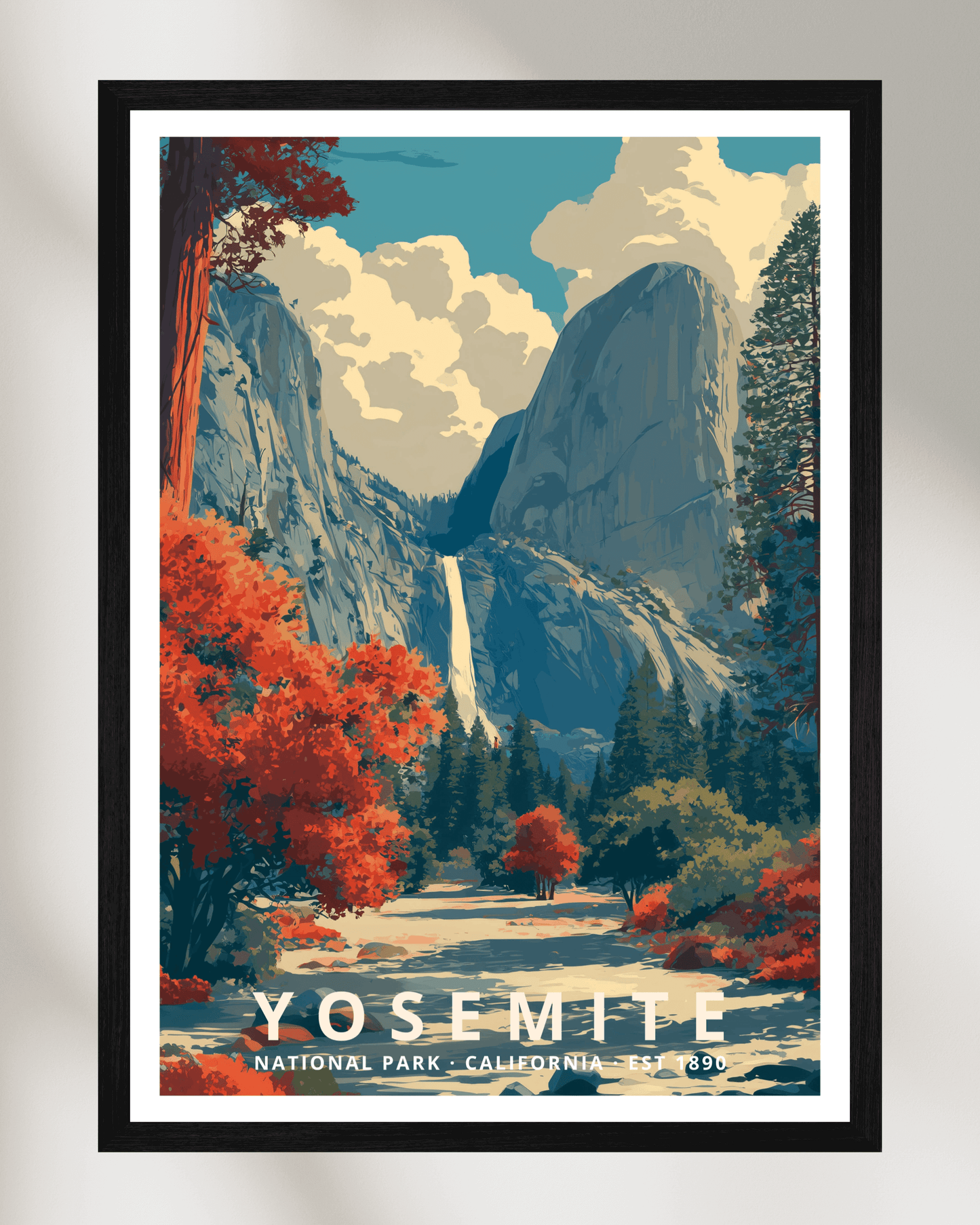 Yosemite National Park Poster - California, USA