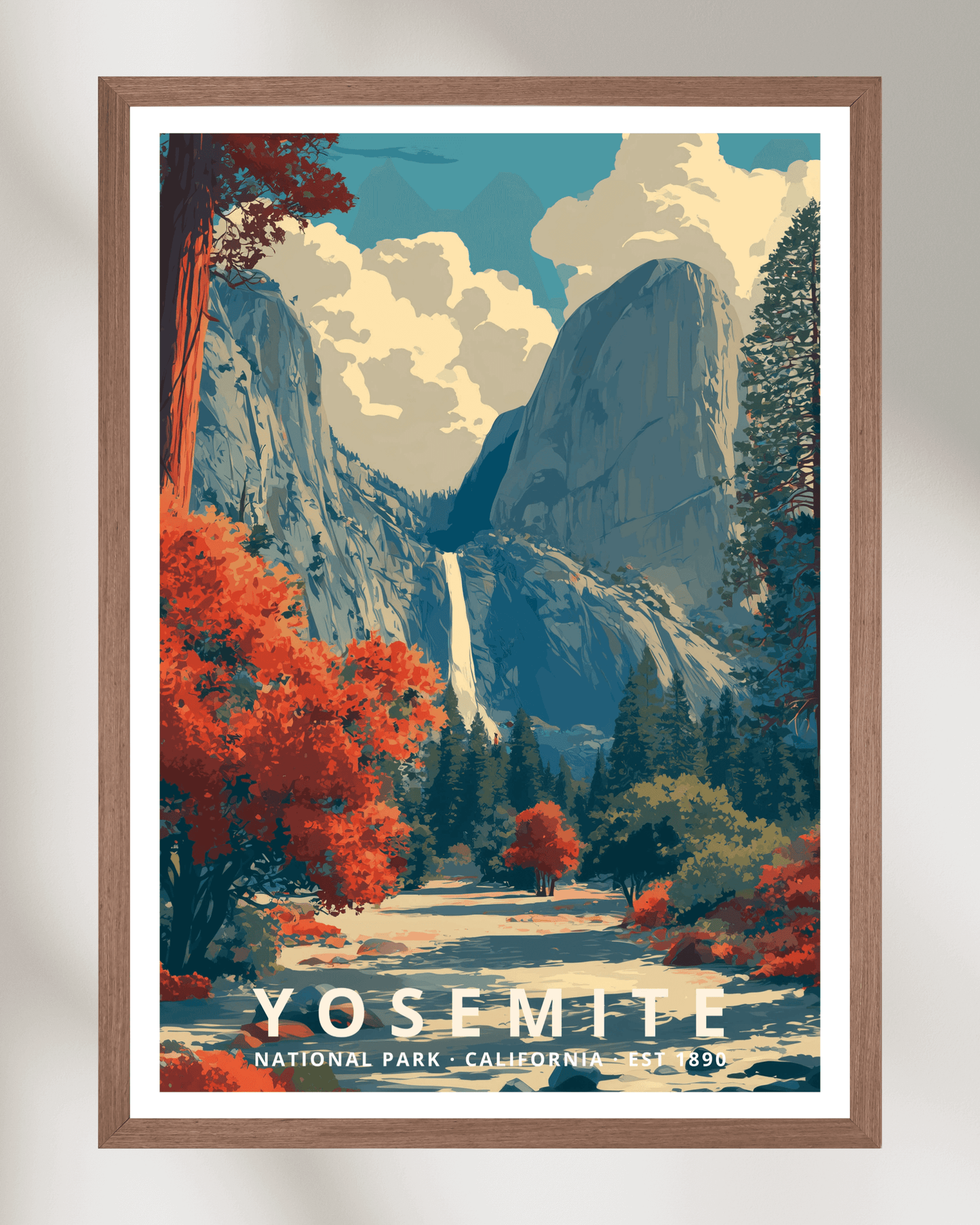 Yosemite National Park Poster - California, USA