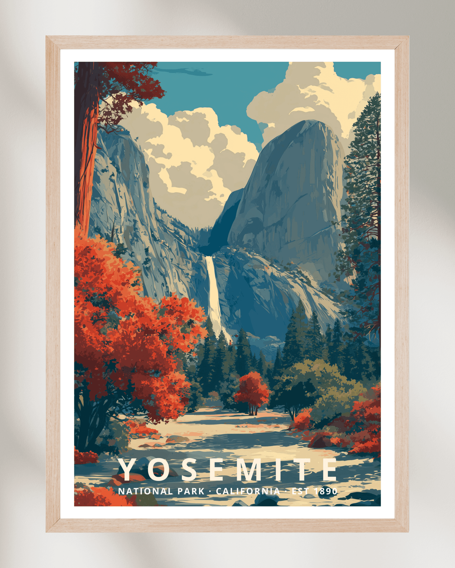 Yosemite National Park Poster - California, USA