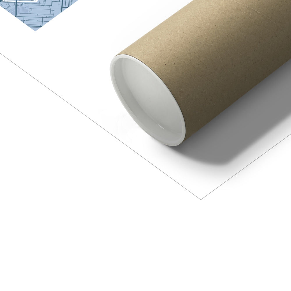 Camden Town - Fine Art Map