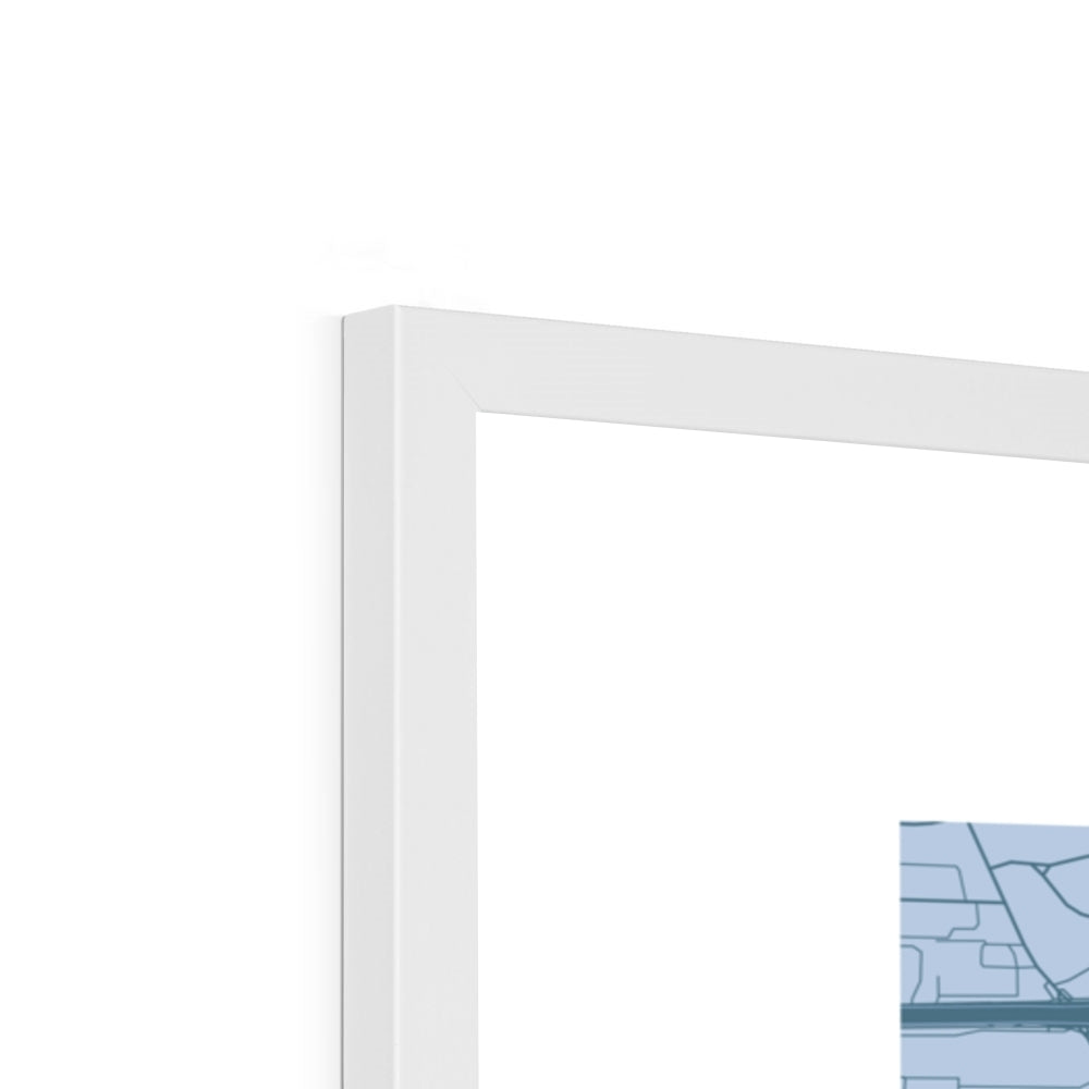 Chiswick & Kew - Framed Map