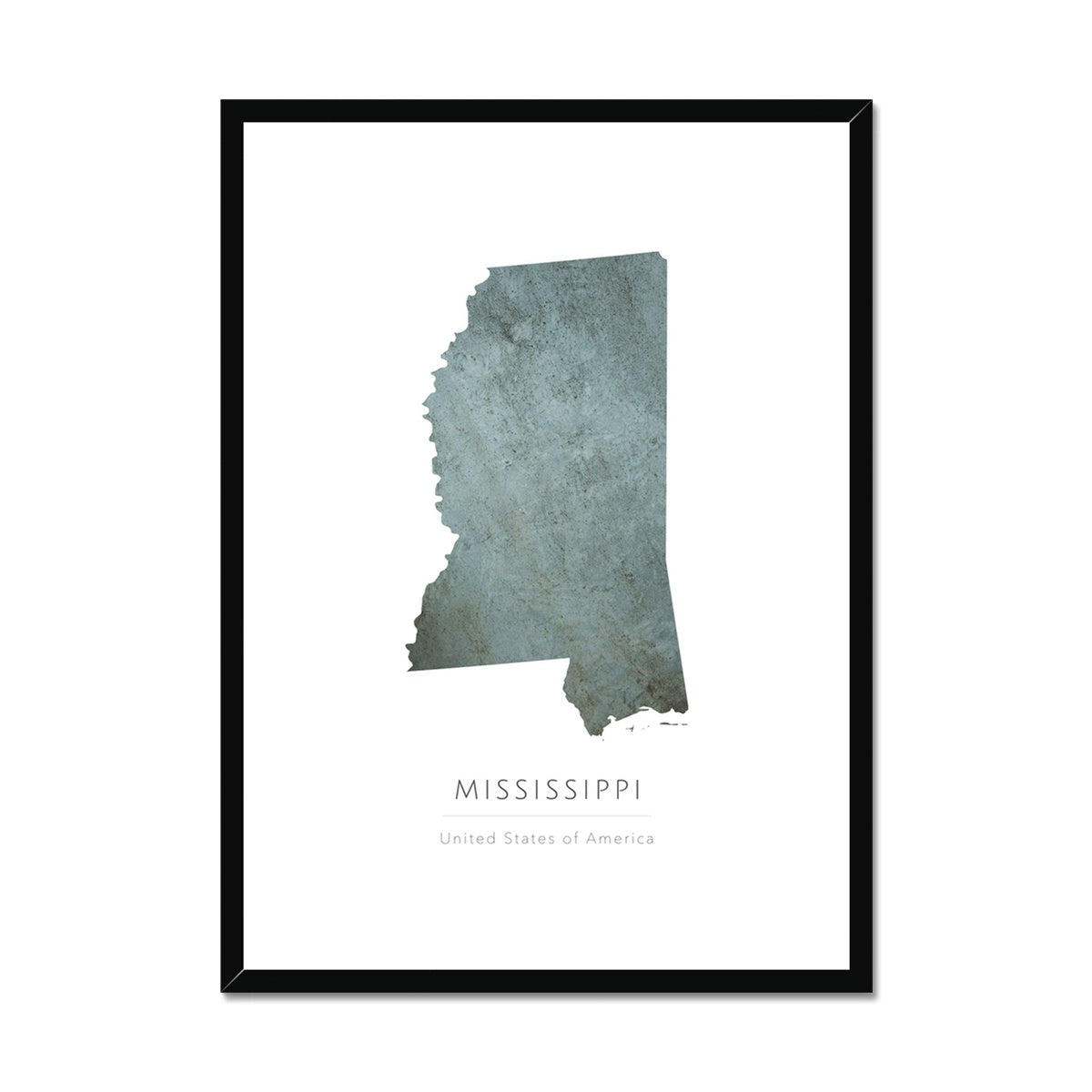 Mississippi - Framed & Mounted Print