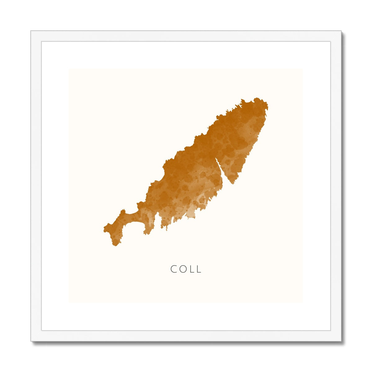 Coll - Framed & Mounted Map