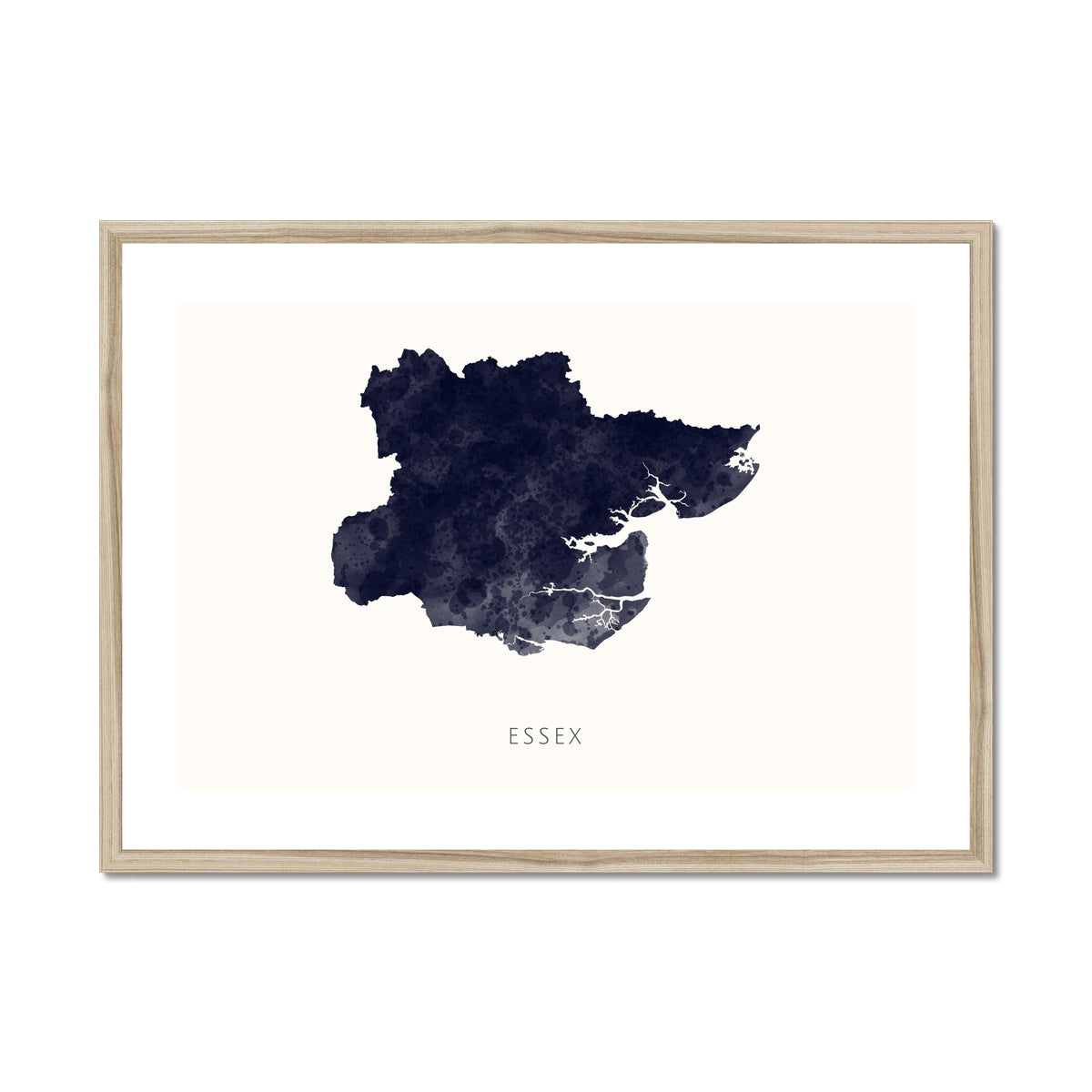 Essex - Framed & Mounted Map