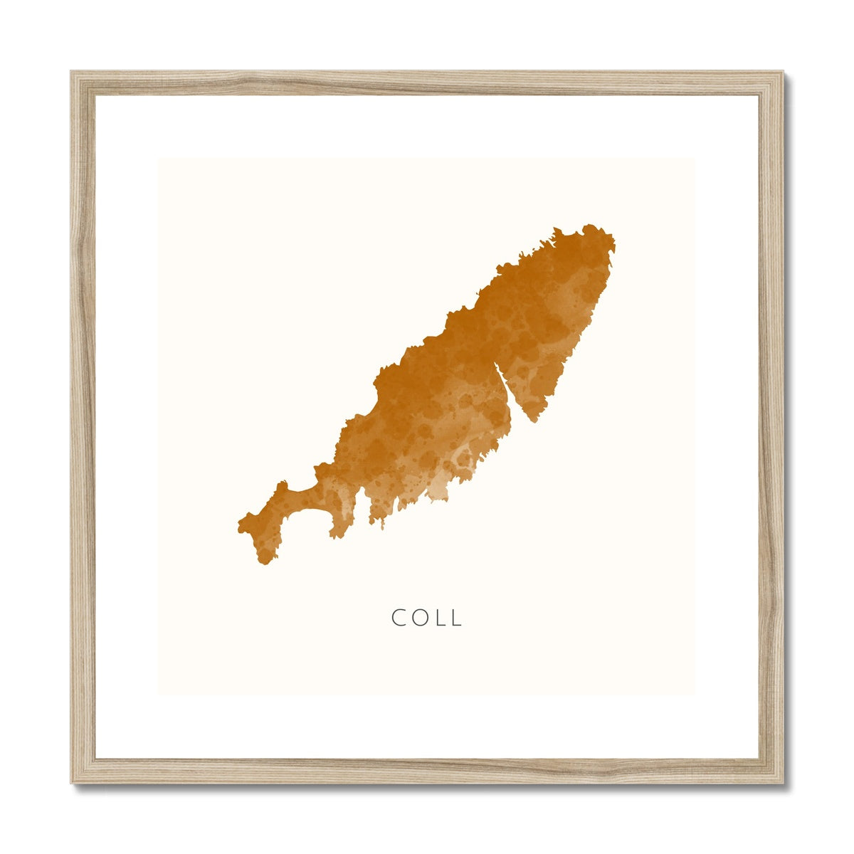 Coll - Framed & Mounted Map