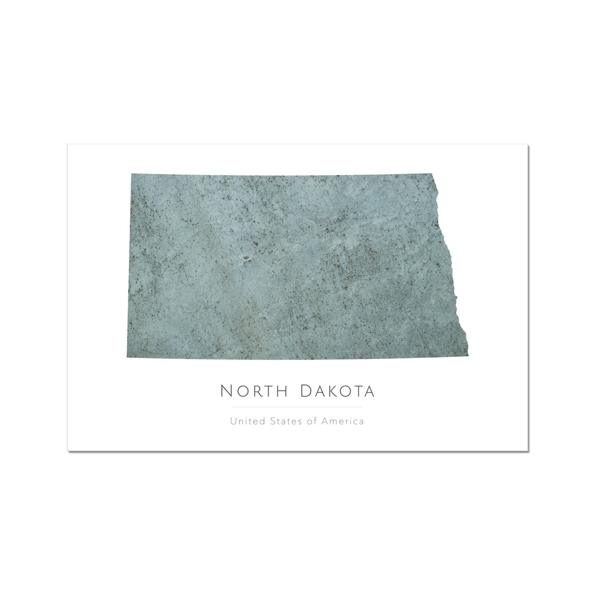 North Dakota - Fine Art Print