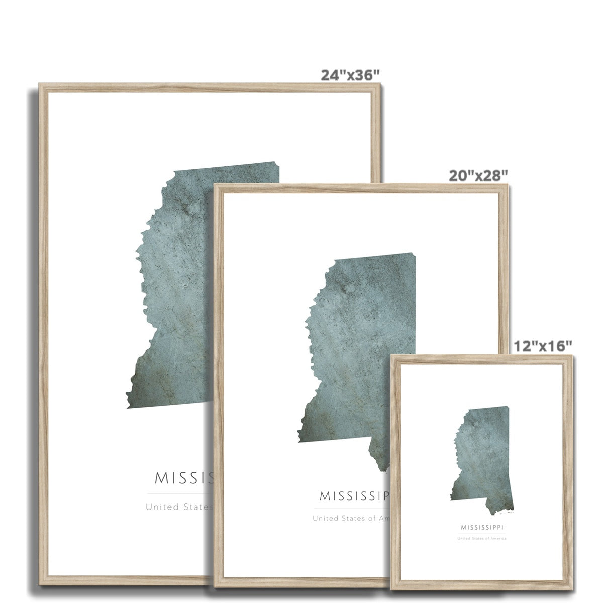 Mississippi - Framed & Mounted Print