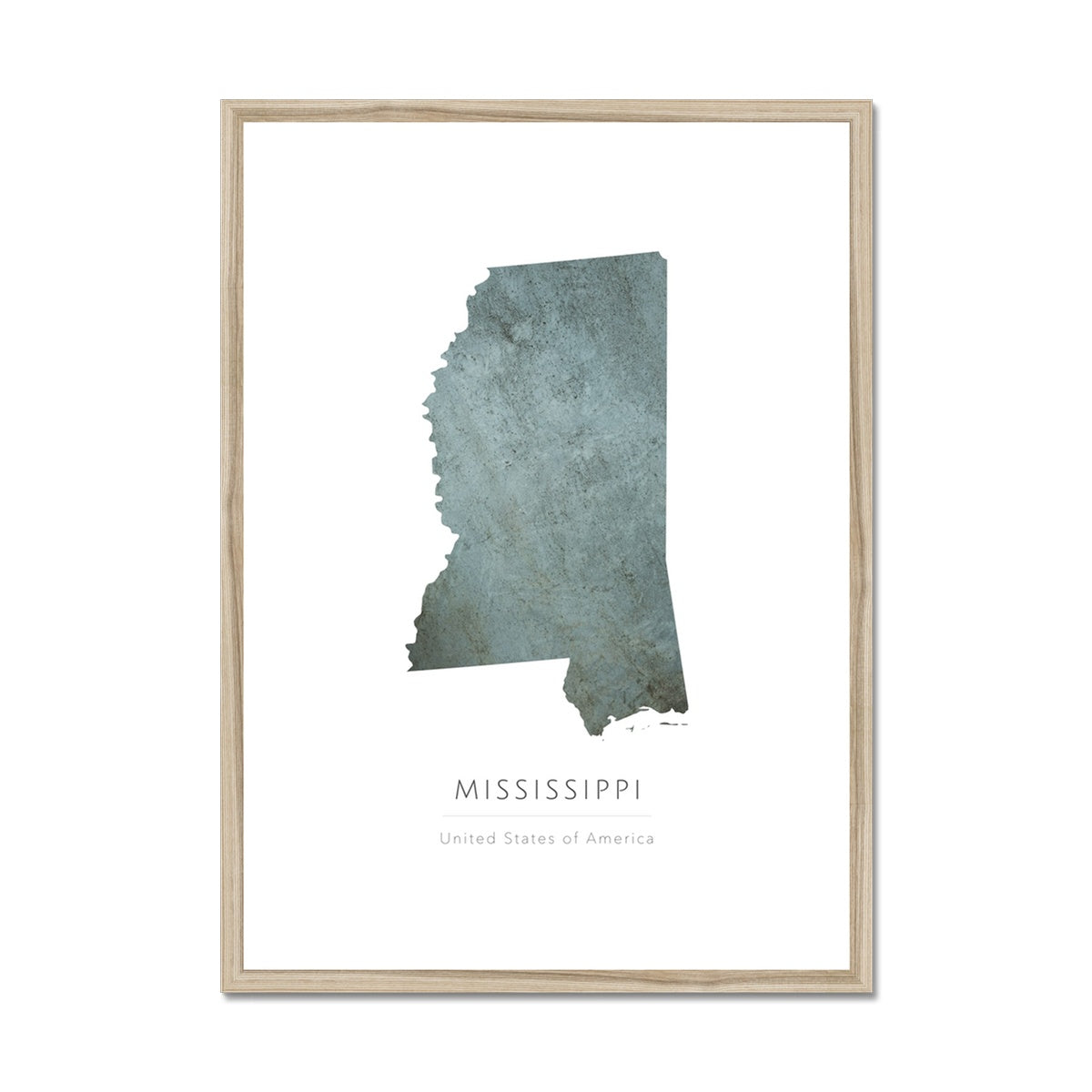 Mississippi - Framed & Mounted Print