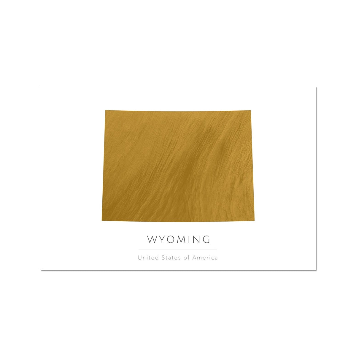 Wyoming - Fine Art Print