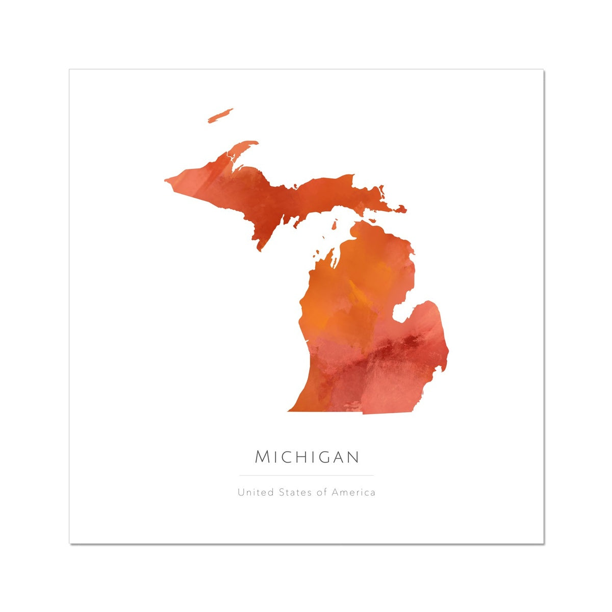 Michigan - Fine Art Print