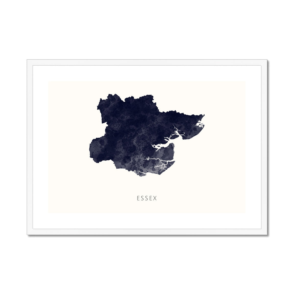 Essex - Framed & Mounted Map