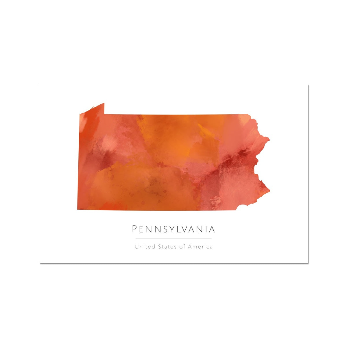 Pennsylvania - Fine Art Print