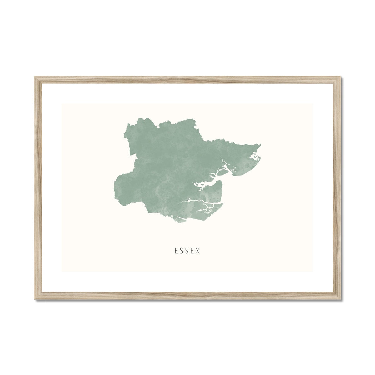 Essex - Framed & Mounted Map