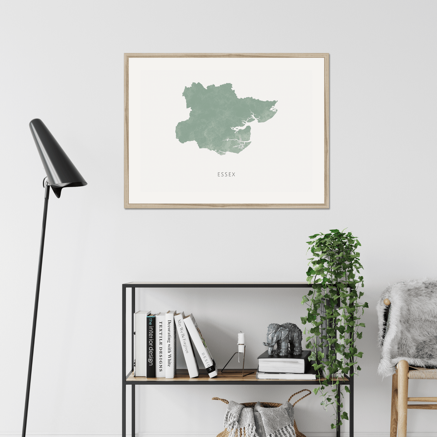 Essex - Framed & Mounted Map