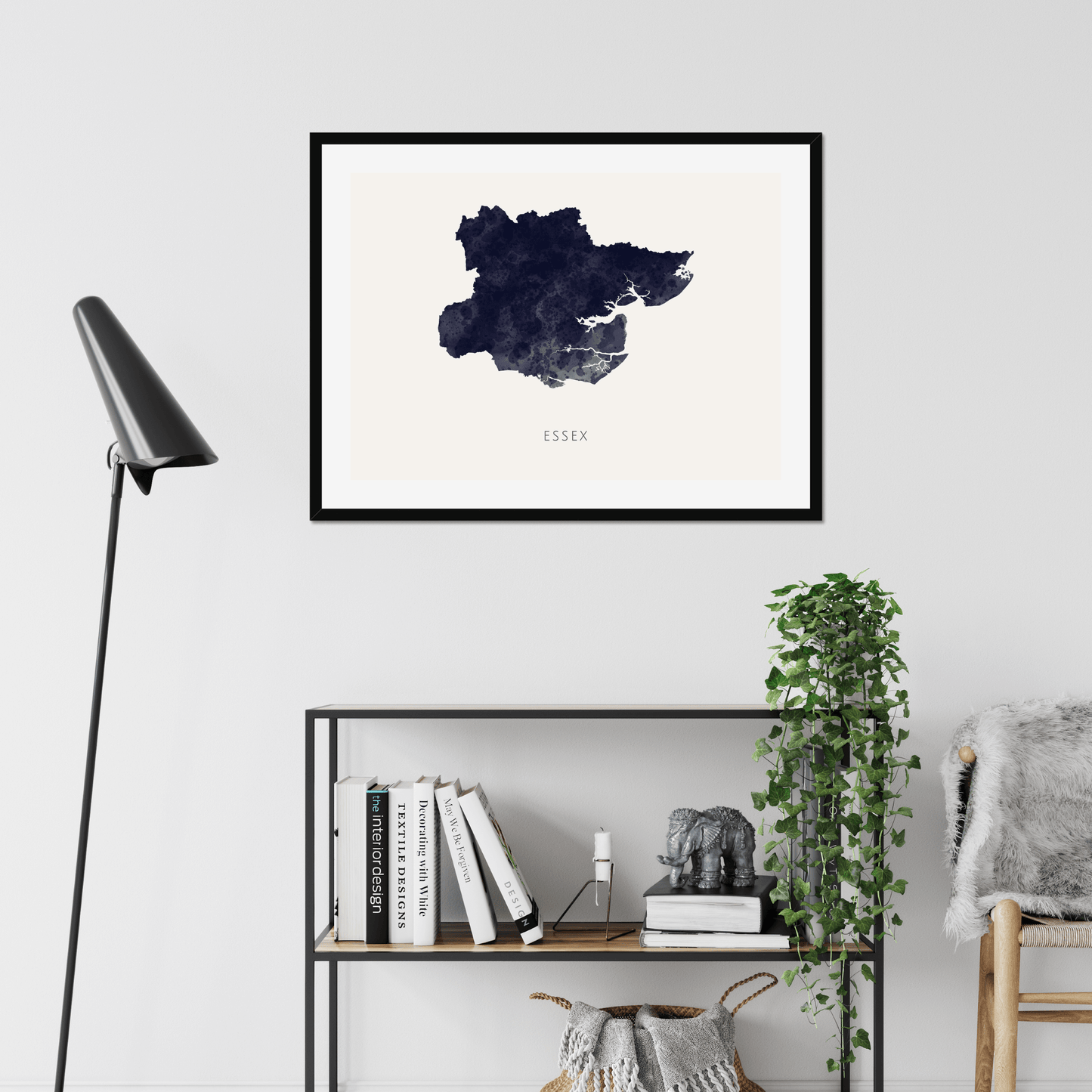 Essex - Framed & Mounted Map
