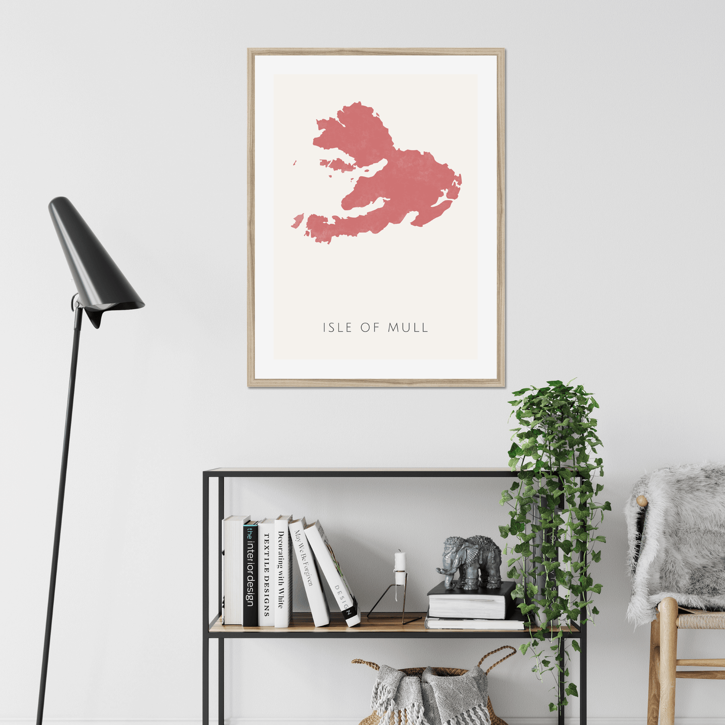 Mull - Framed & Mounted Map