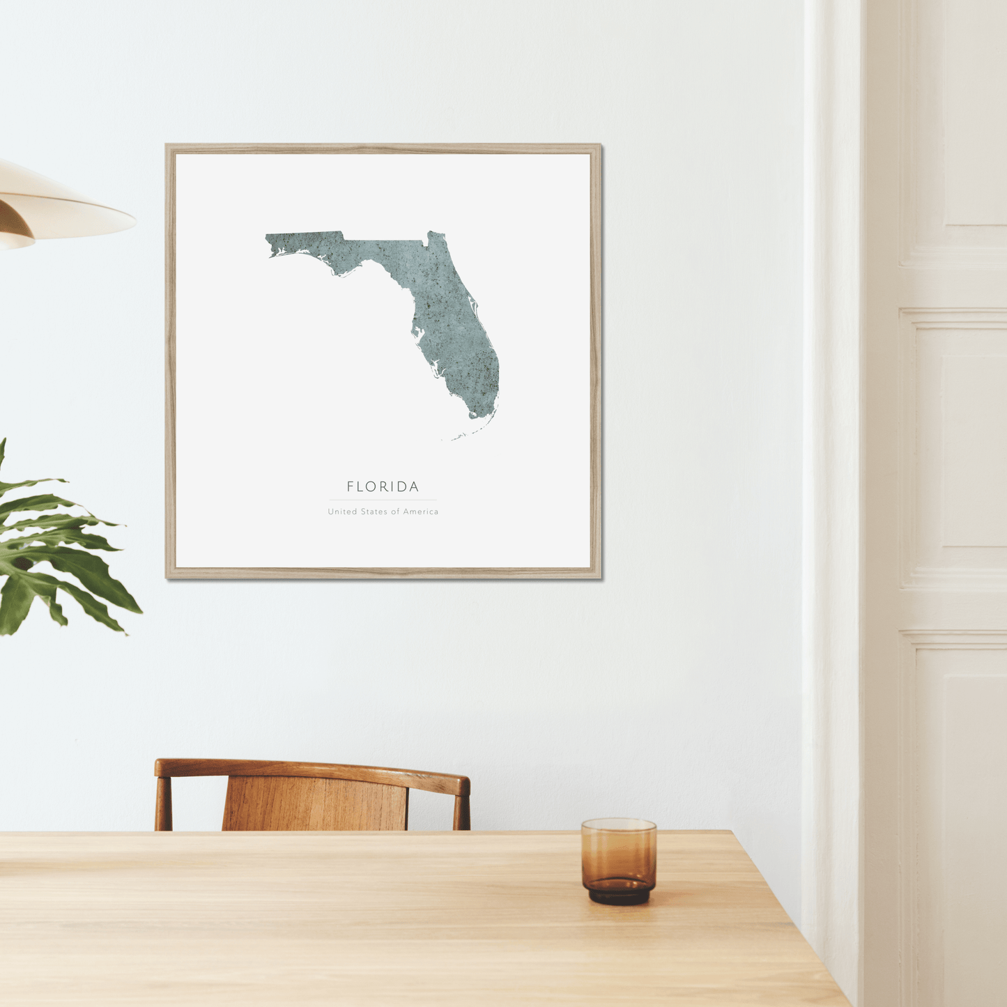 Florida - Framed & Mounted Map