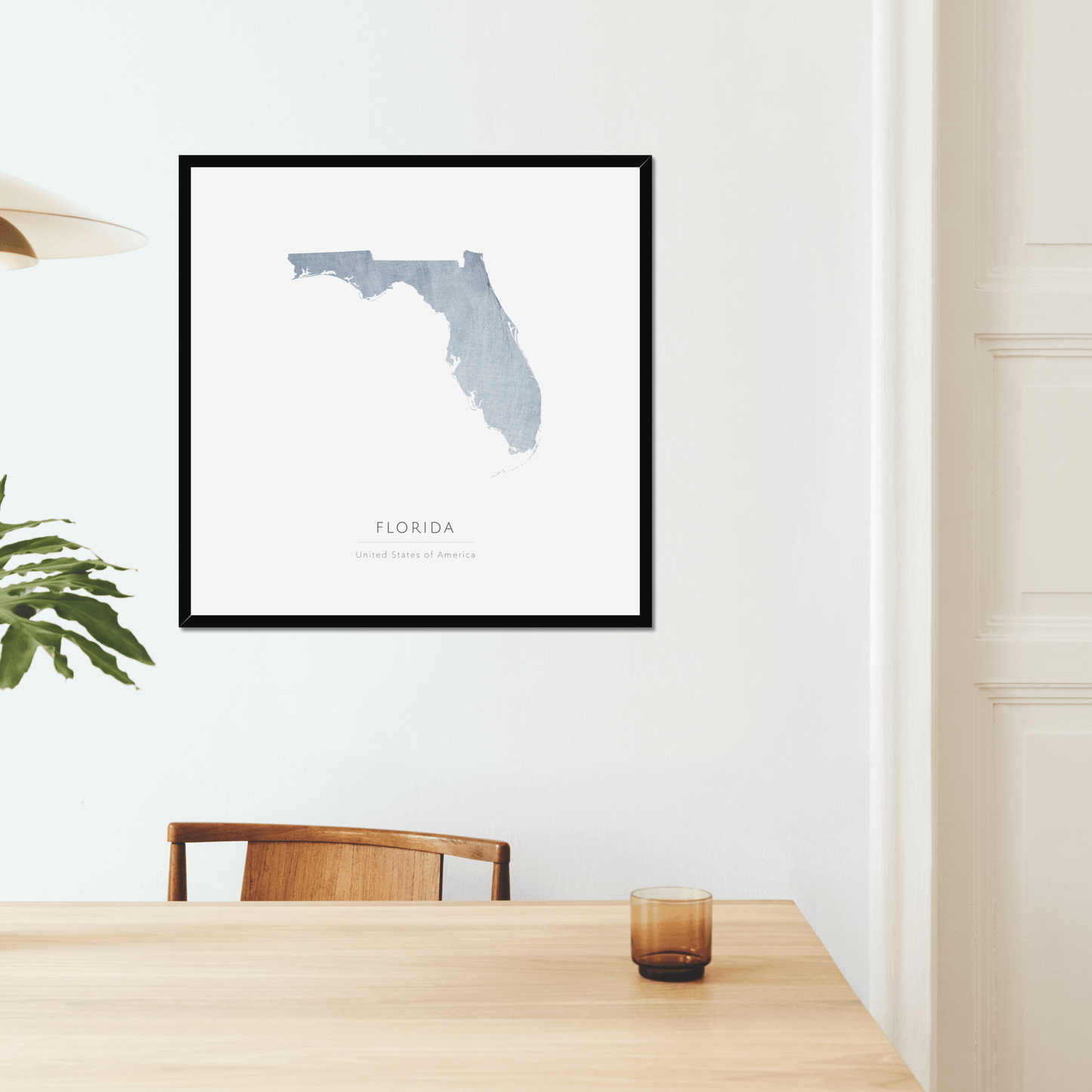 Florida - Framed & Mounted Map