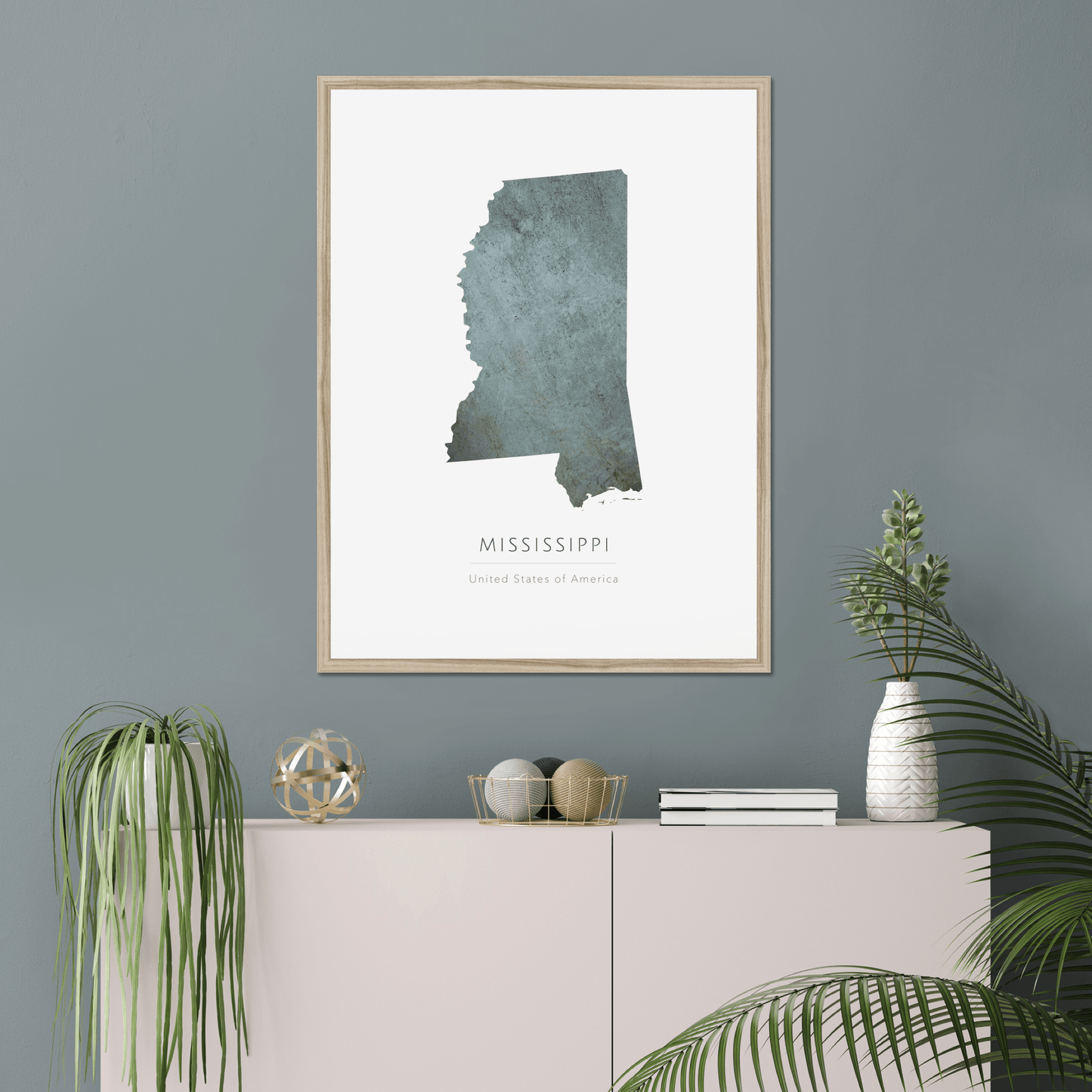 Mississippi - Framed & Mounted Print