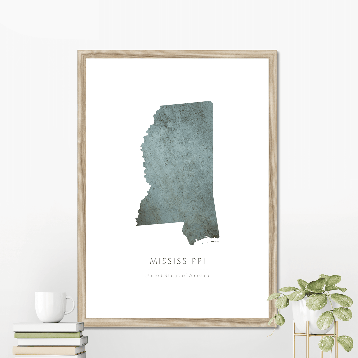 Mississippi - Framed & Mounted Print